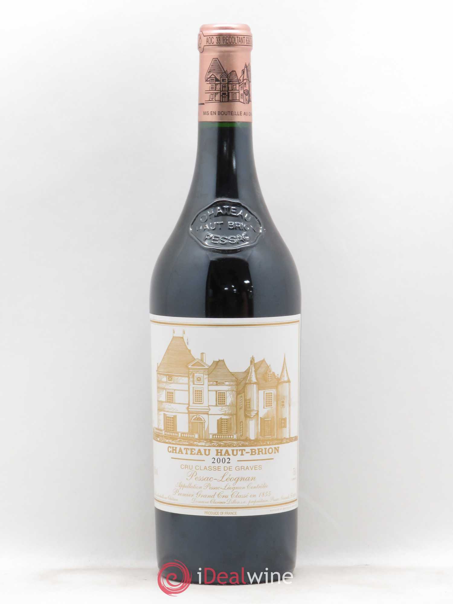 Château Haut Brion 1er Grand Cru Classé 2002 - Lot de 1 bouteille - 0