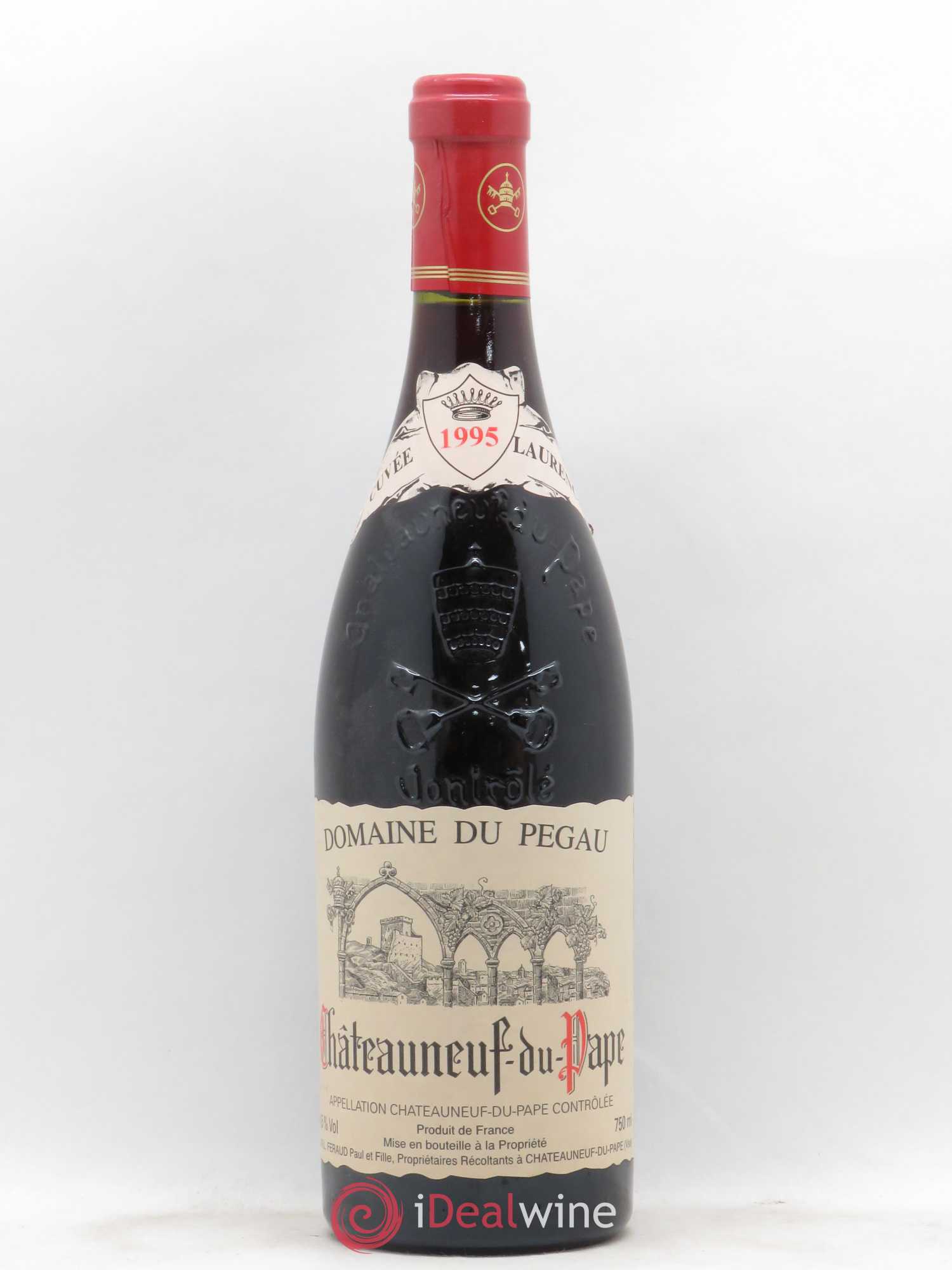 Châteauneuf-du-Pape Domaine du Pégau Cuvée Laurence Paul et Laurence Féraud 1995 - Lot de 1 bouteille - 0