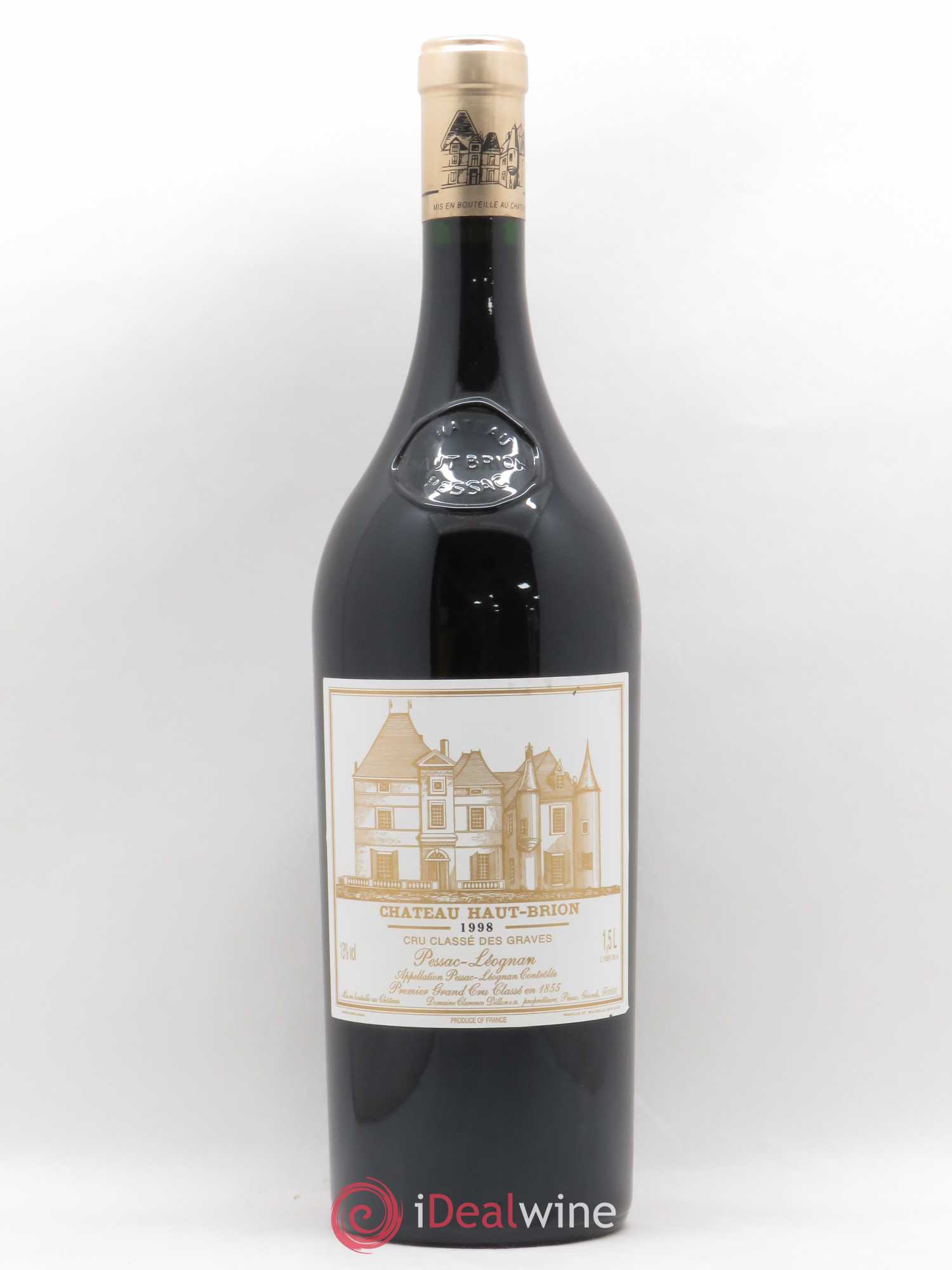 Château Haut Brion 1er Grand Cru Classé 1998 - Lot de 1 magnum - 0