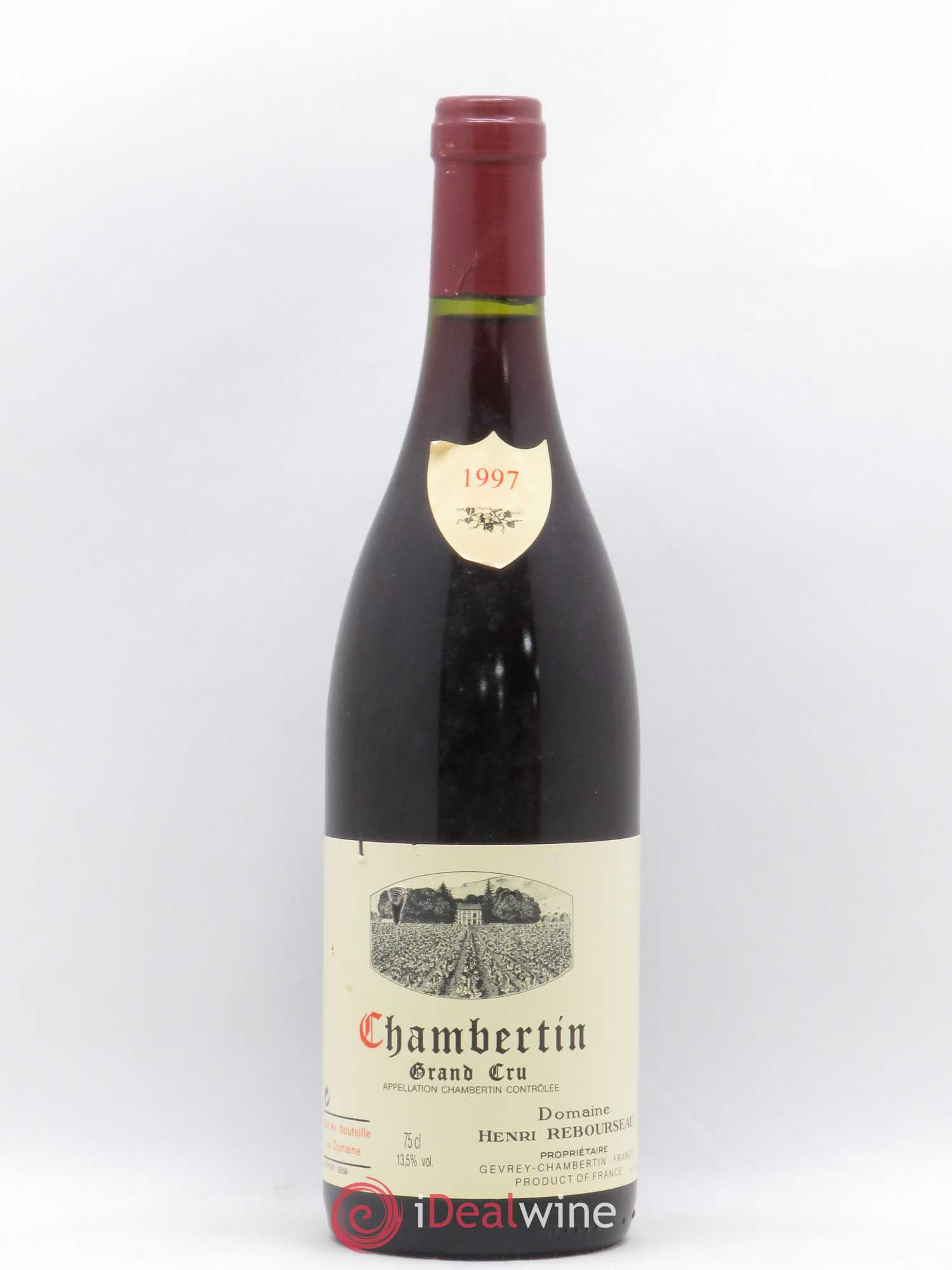 Chambertin Grand Cru Henri Rebourseau 1997 - Lot de 1 bouteille - 0