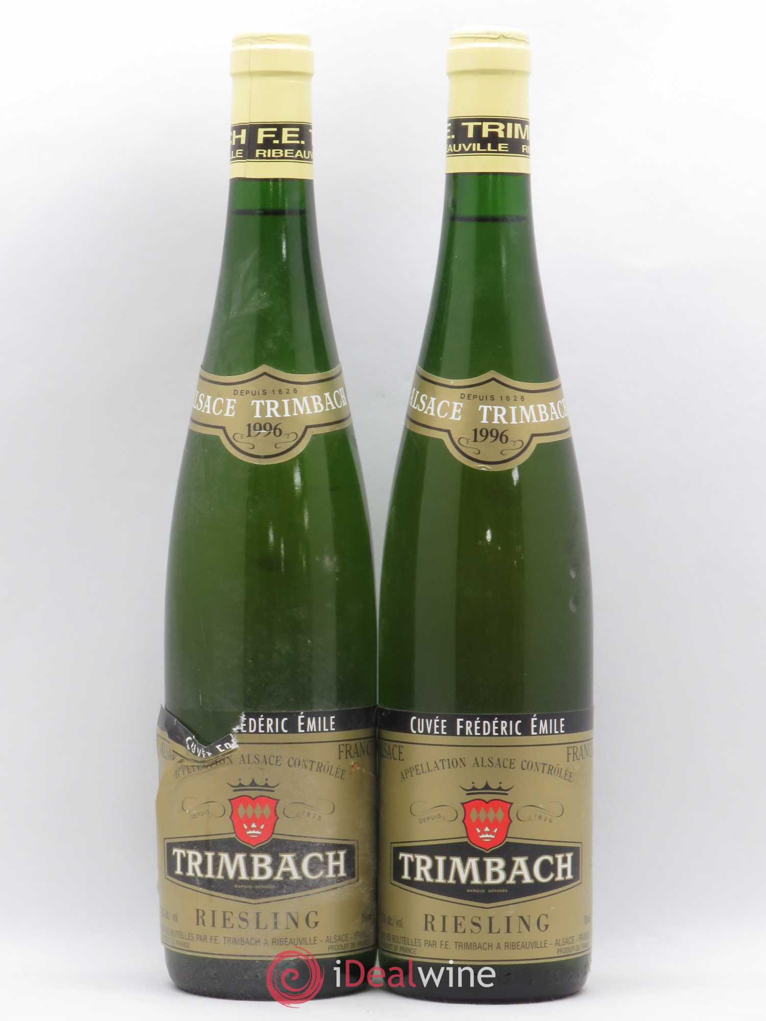 Alsace Riesling Cuvée Frédéric Emile Trimbach (Domaine) 1996 - Lot de 2 bouteilles - 0