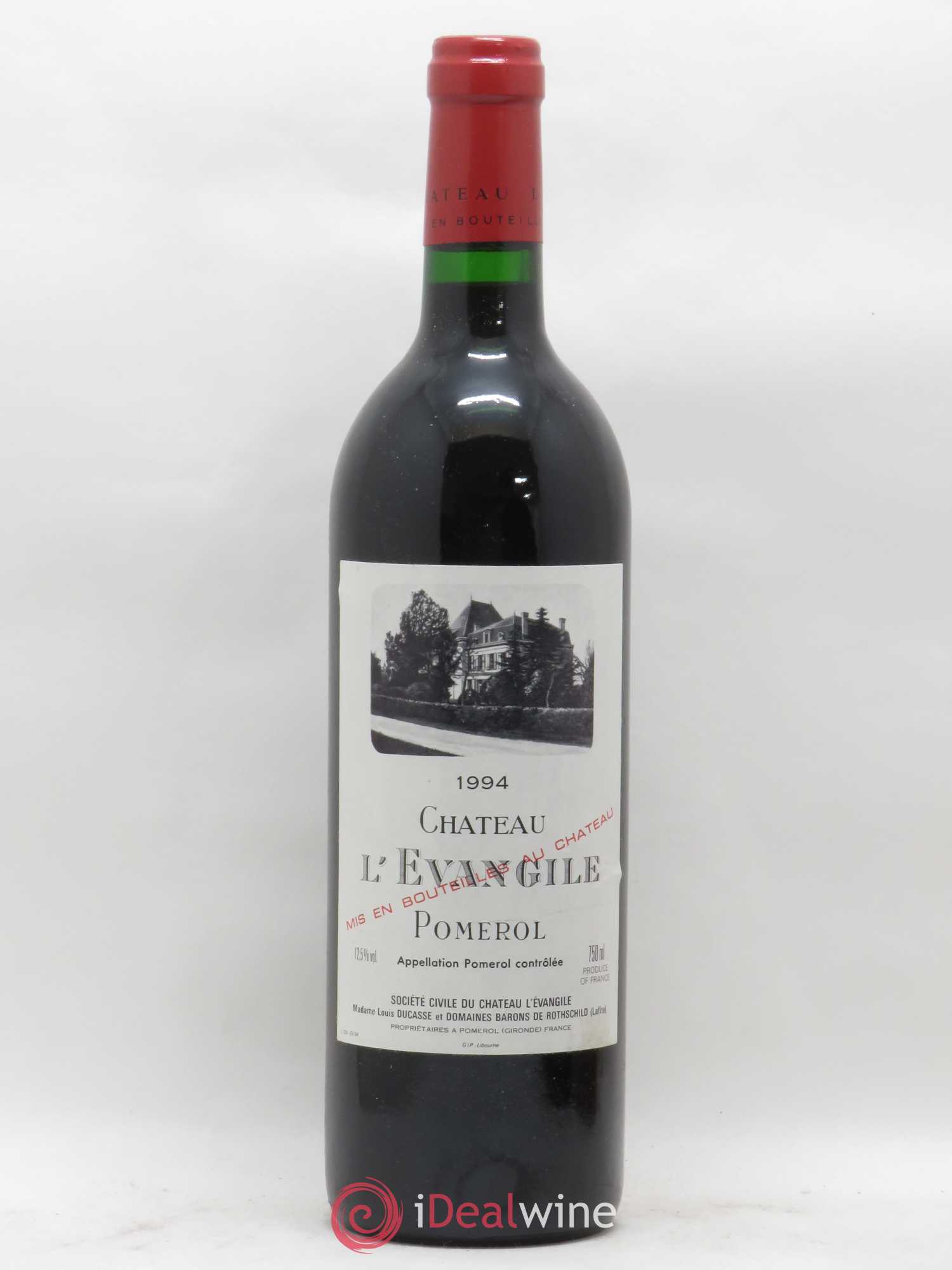 Château l' Évangile 1994 - Lot de 1 bouteille - 0