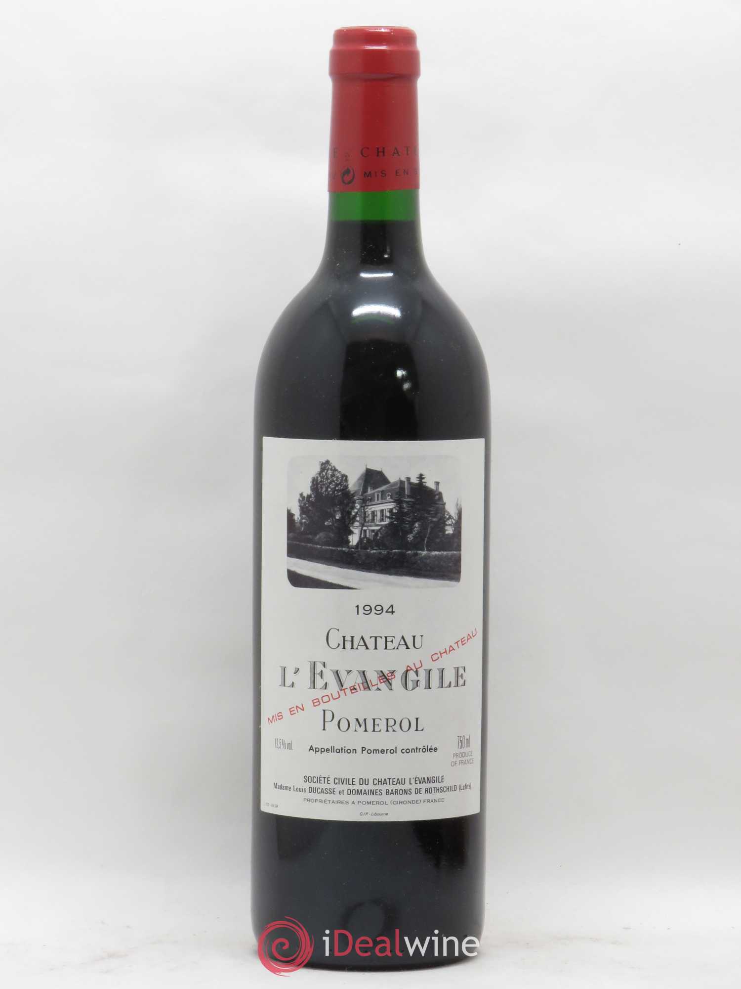 Château l' Évangile 1994 - Lot de 1 bouteille - 0