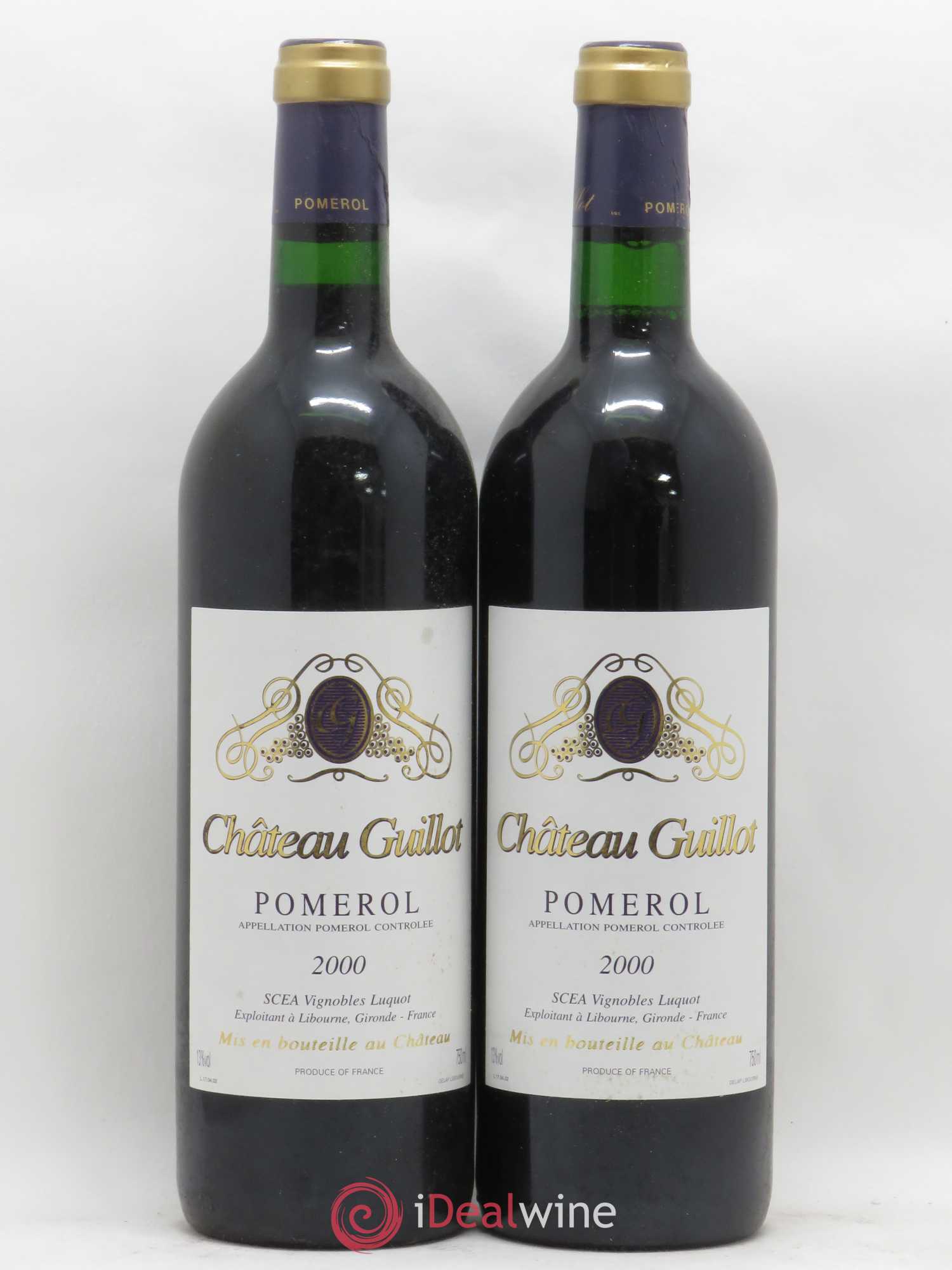Château Guillot 2000 - Lot de 2 bouteilles - 0