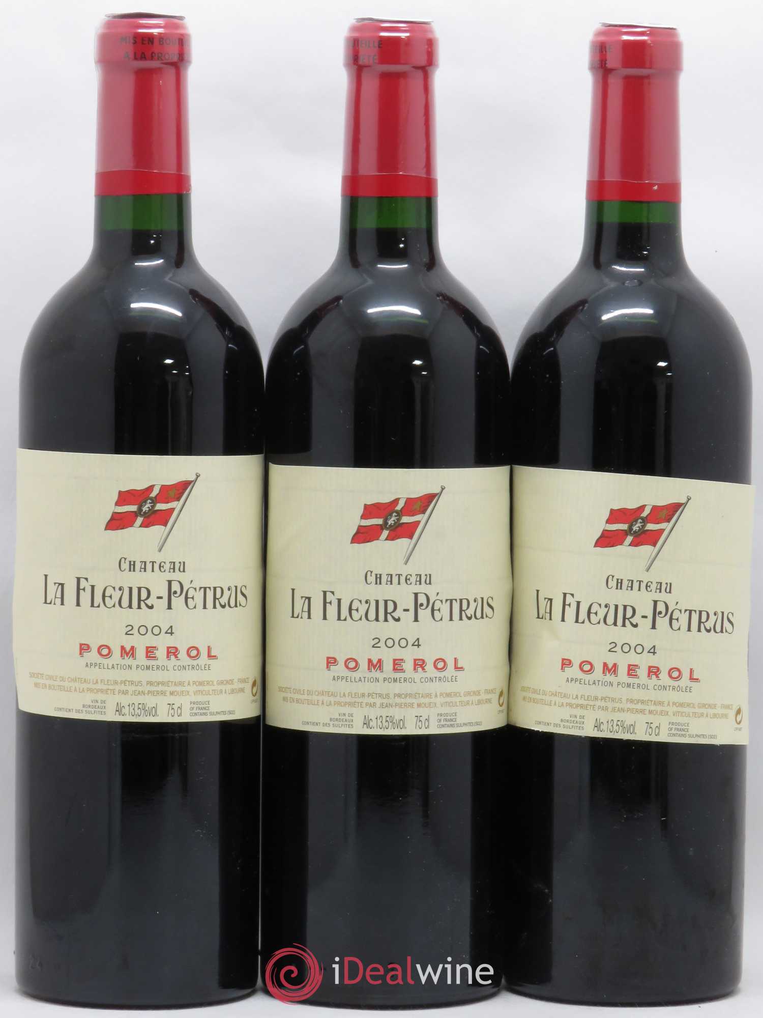 Château la Fleur Petrus 2004 - Lot de 3 bouteilles - 0
