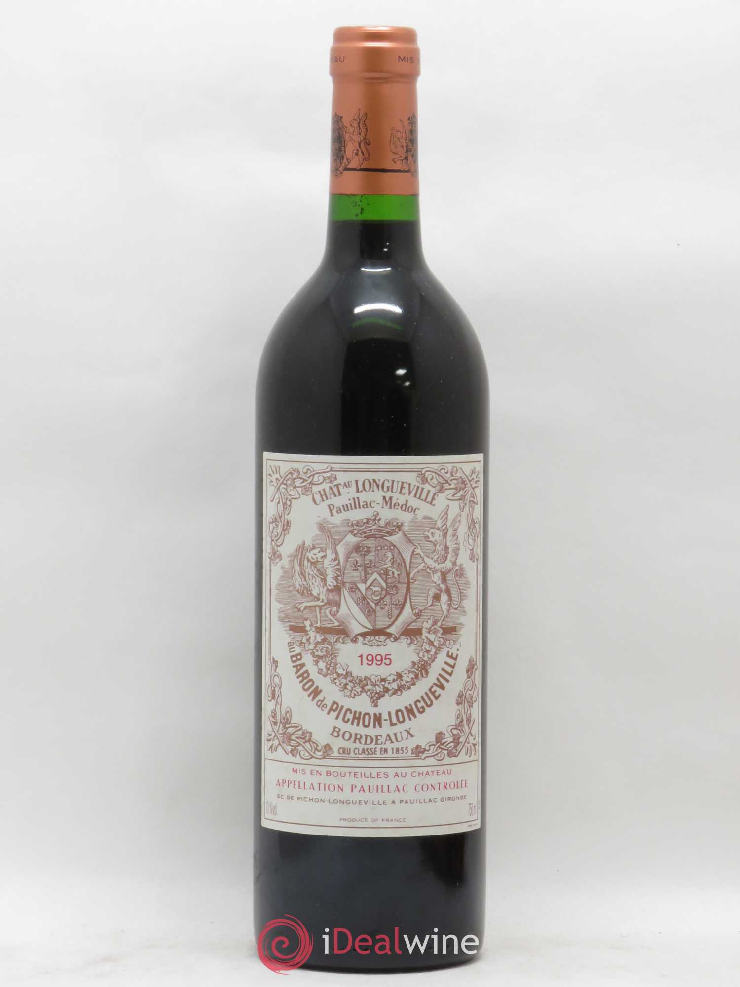 Pichon Longueville Baron 2ème Grand Cru Classé 1995 - Lot de 1 bouteille - 0