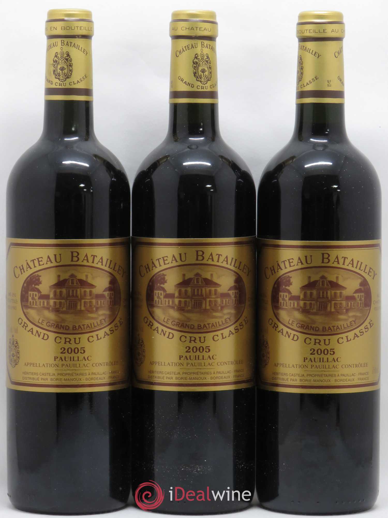 Château Batailley 5ème Grand Cru Classé 2005 - Lot de 6 bouteilles - 1