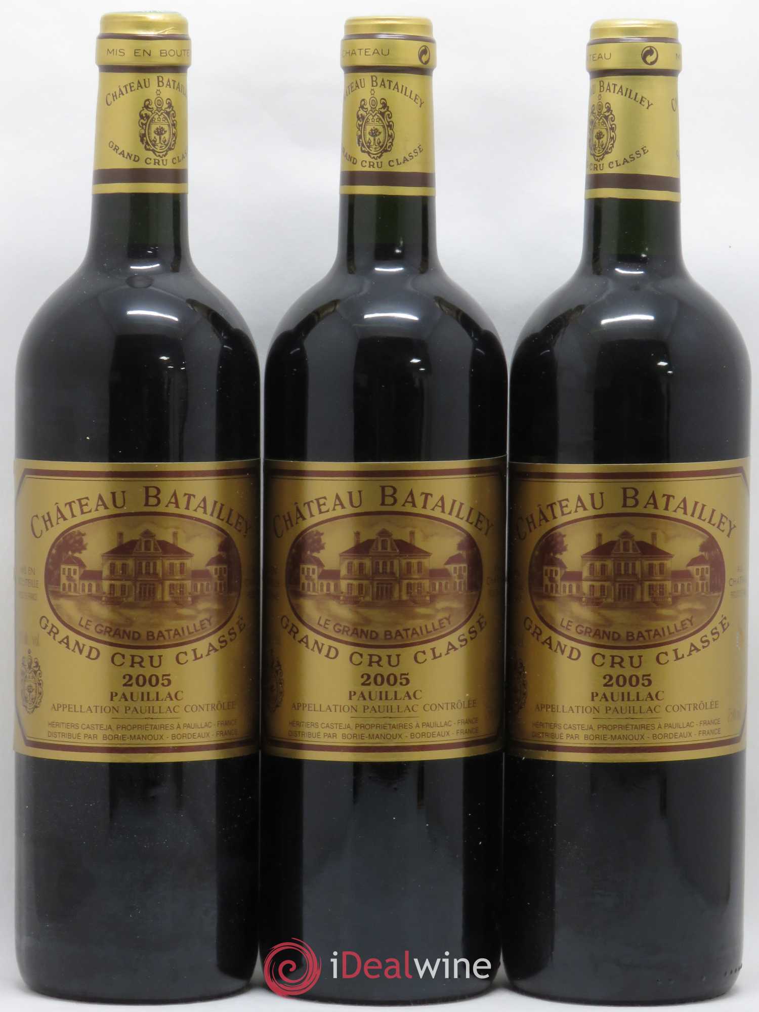 Château Batailley 5ème Grand Cru Classé 2005 - Lot de 6 bouteilles - 2