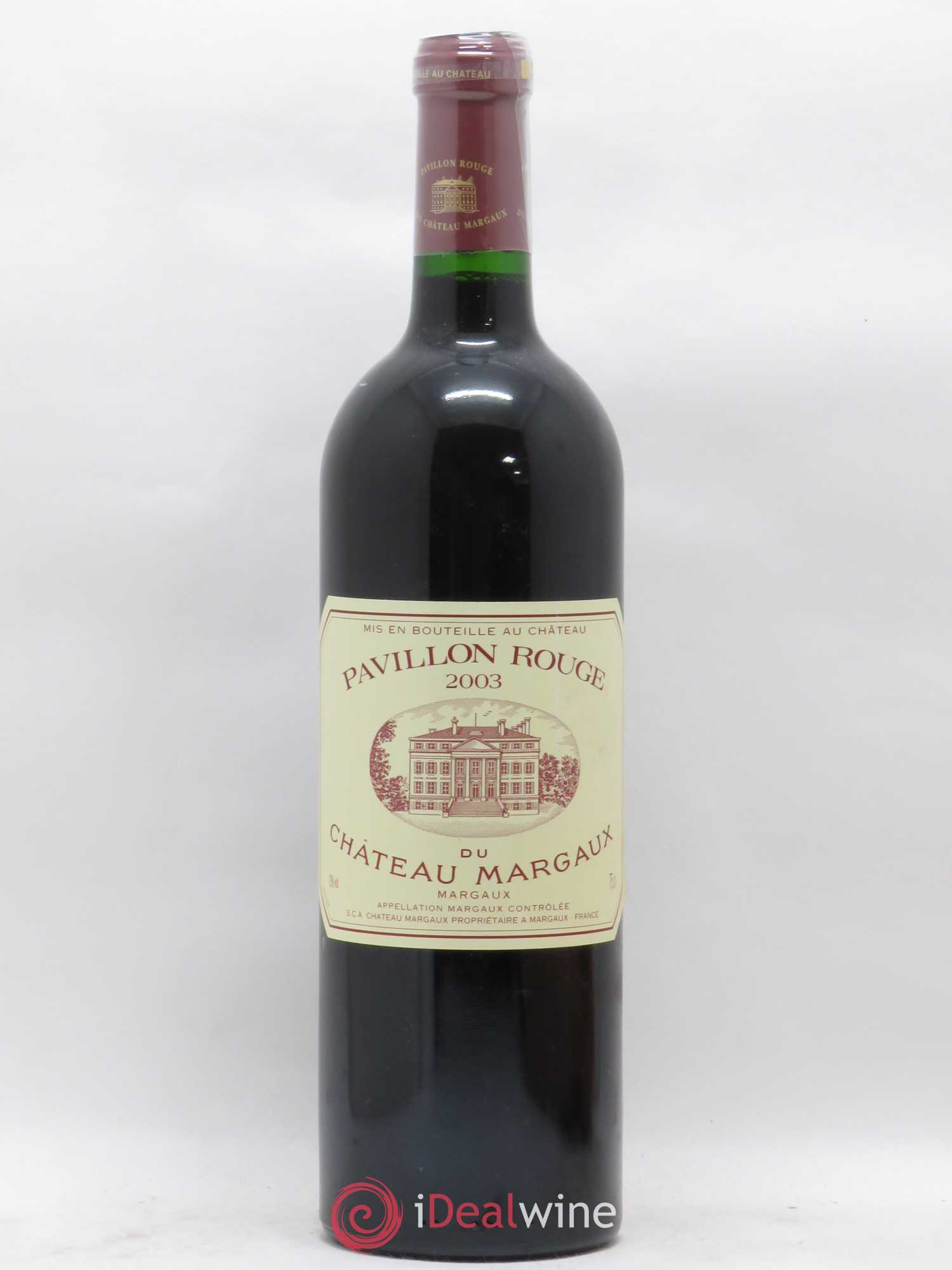 Pavillon Rouge du Château Margaux Second Vin 2003 - Lot de 1 bouteille - 0