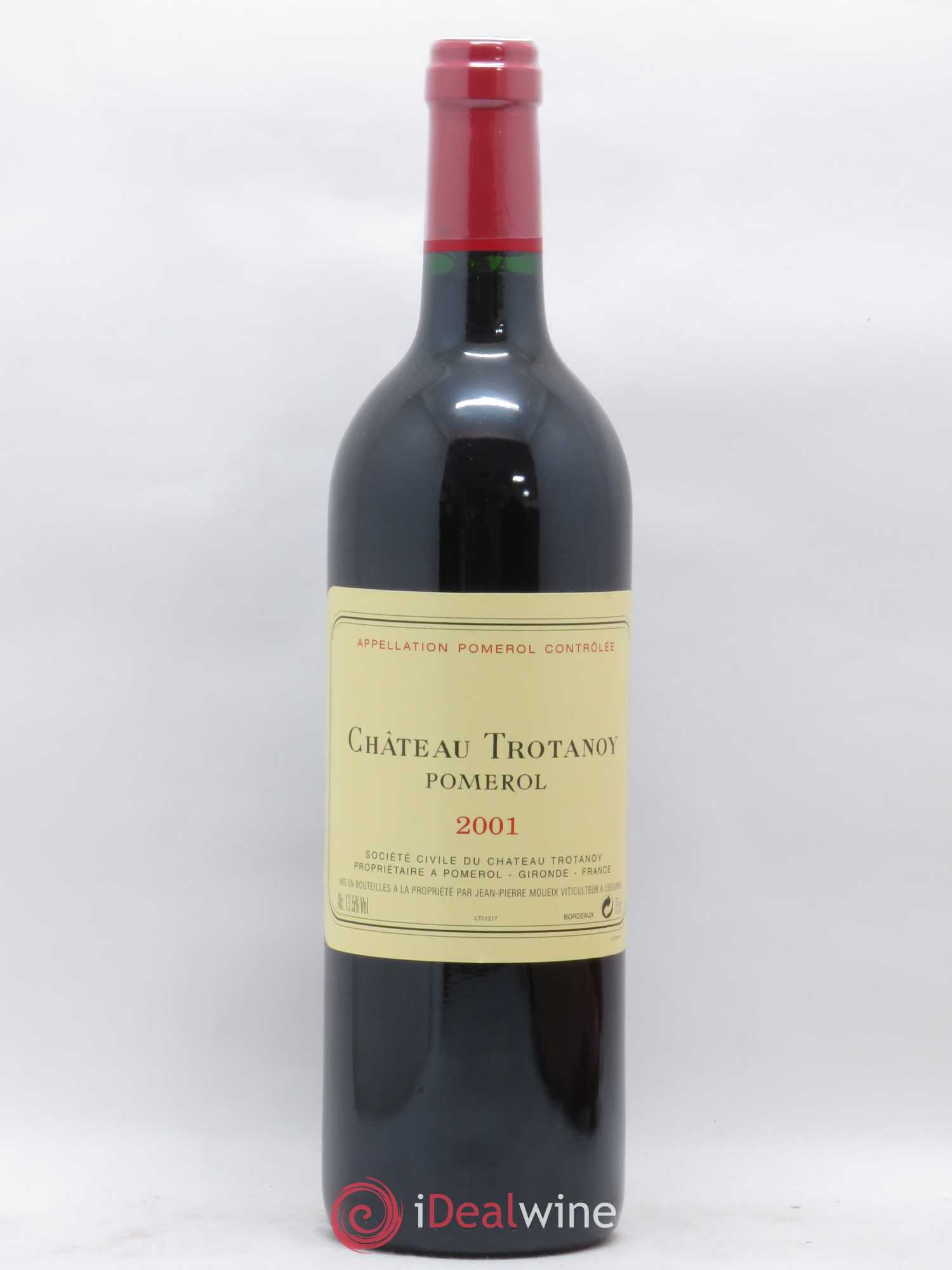 Château Trotanoy 2001 - Lot de 1 bouteille - 0