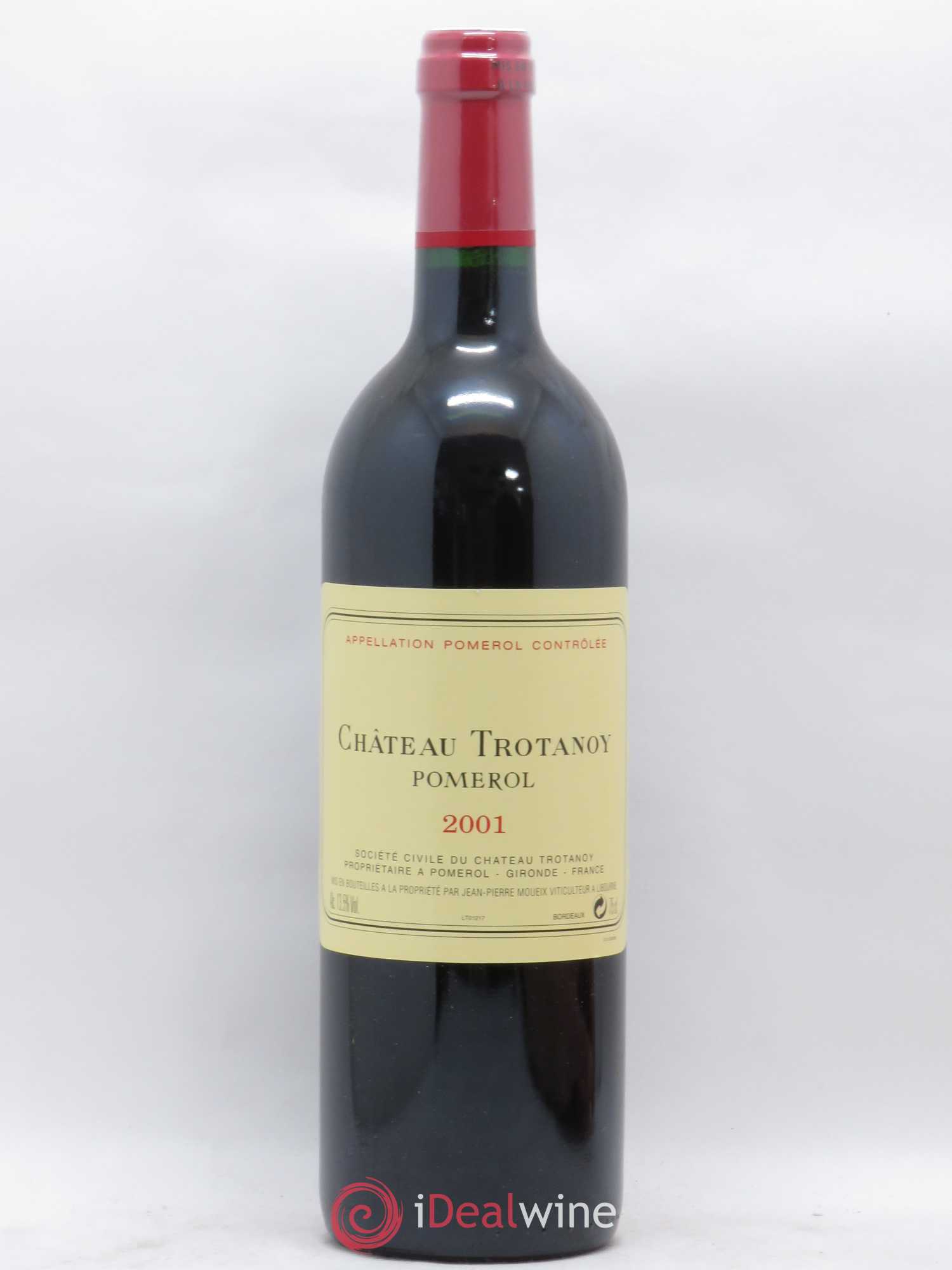 Château Trotanoy 2001 - Lot de 1 bouteille - 0