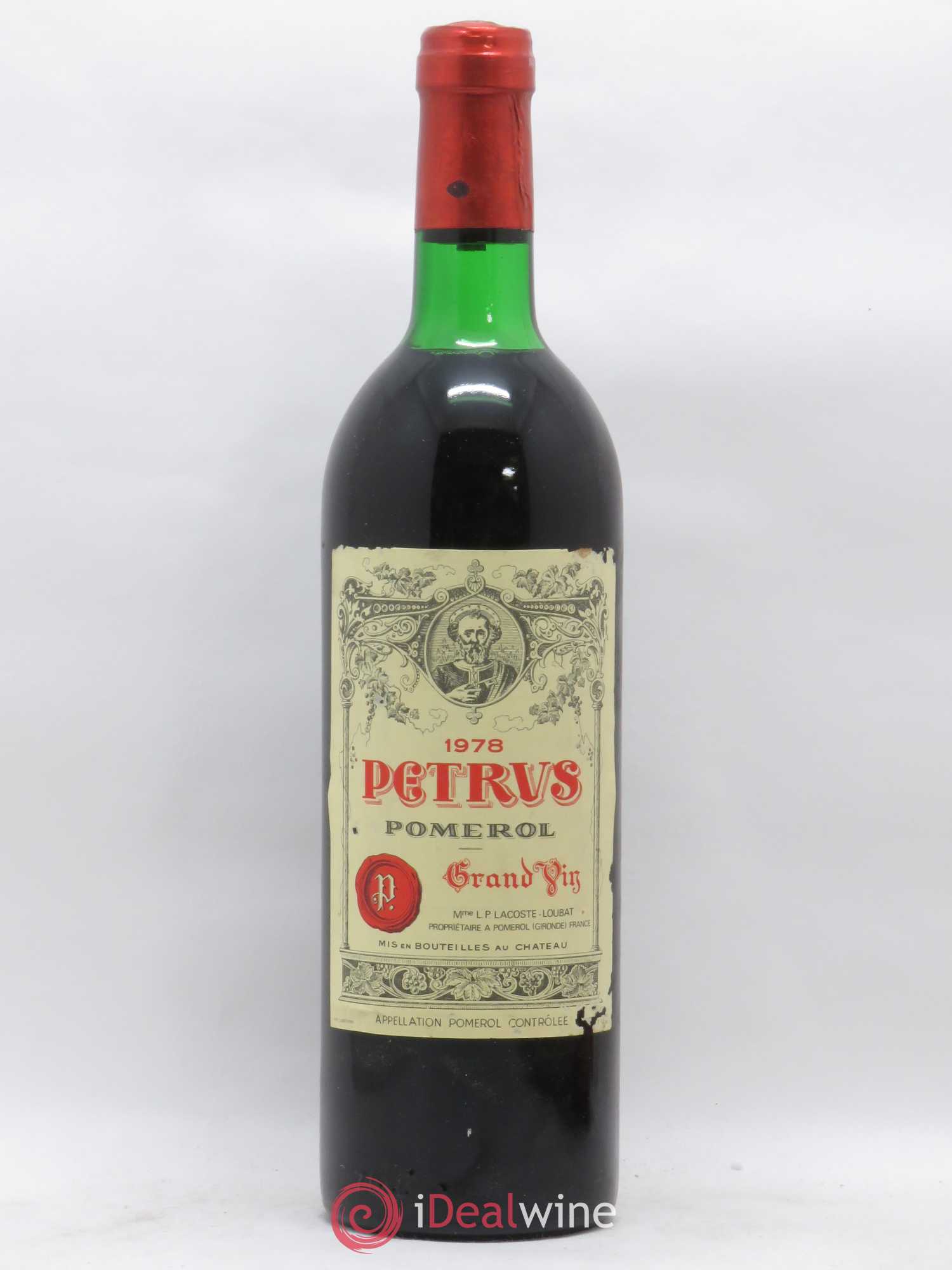 Petrus 1978 - Lot de 1 bouteille - 0