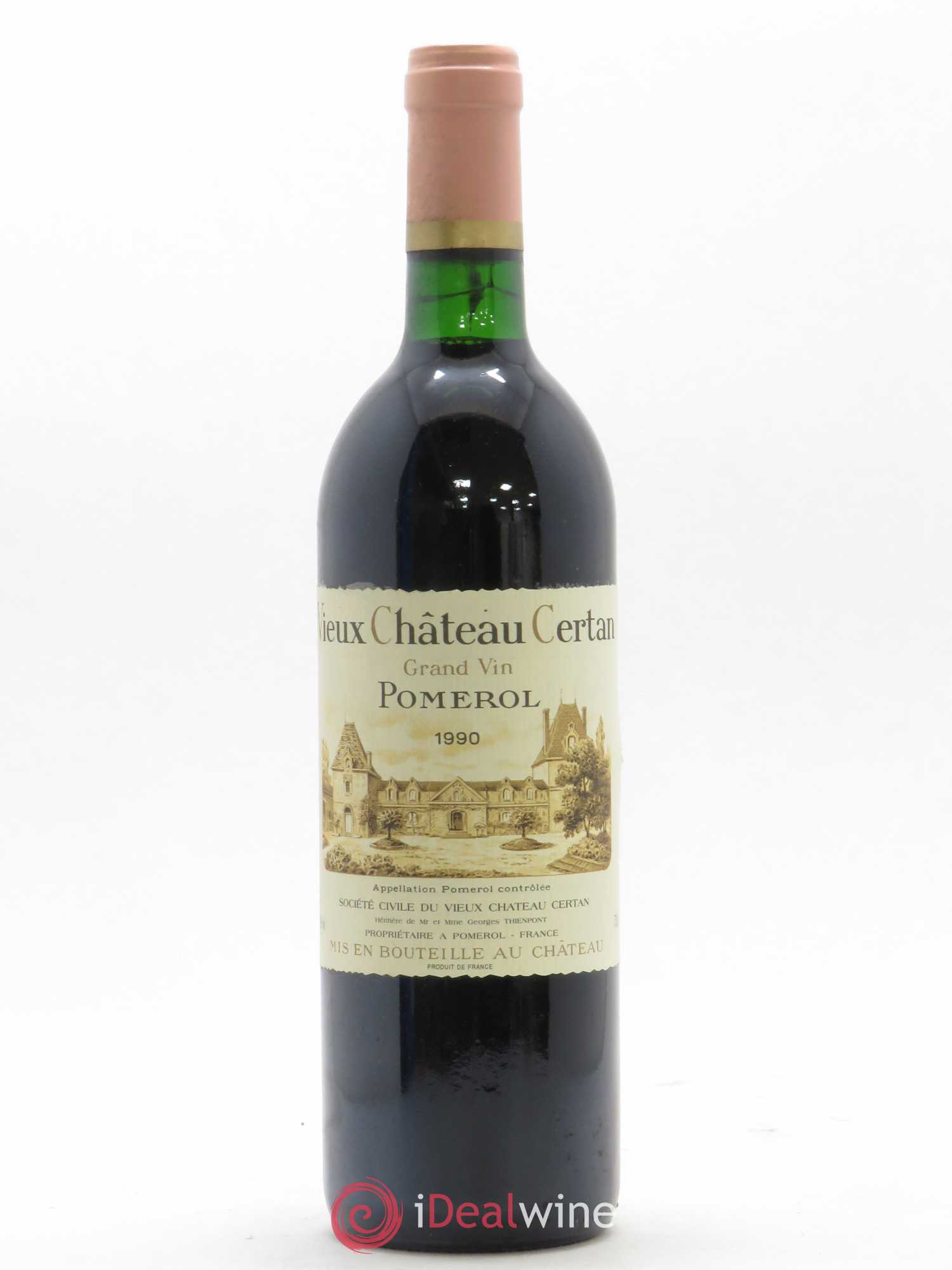 Vieux Château Certan 1990 - Lot de 1 bouteille - 0