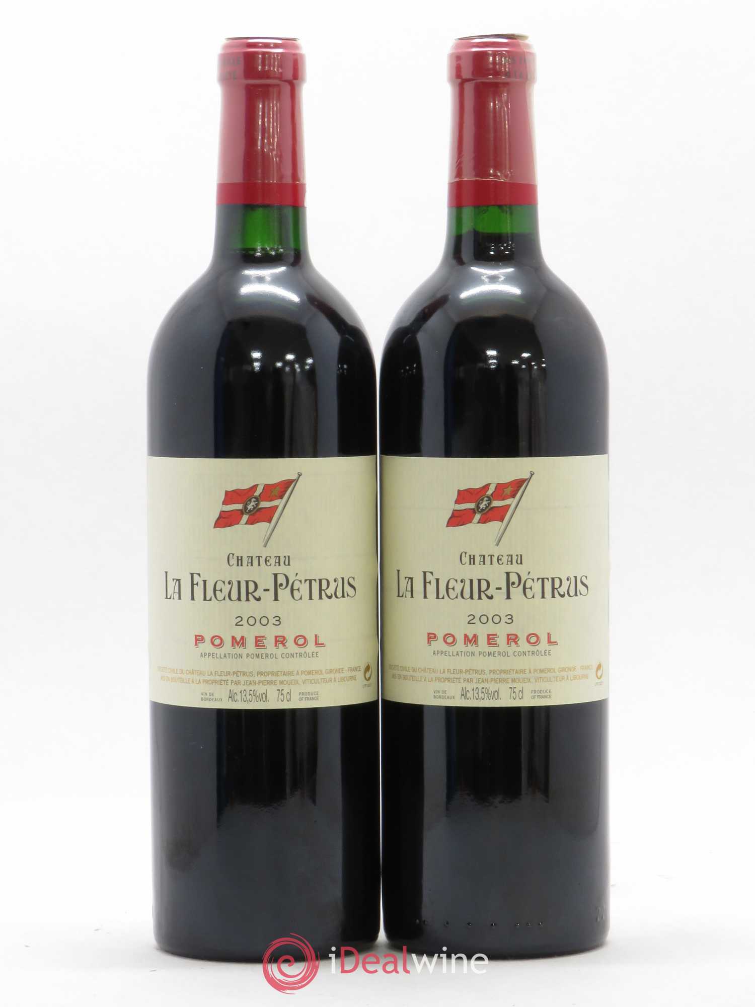 Château la Fleur Petrus 2003 - Lot de 2 bouteilles - 0