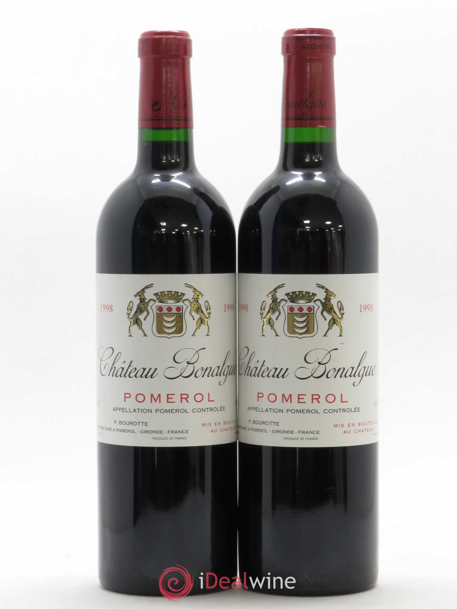 Château Bonalgue 1998 - Posten von 2 Flaschen - 0