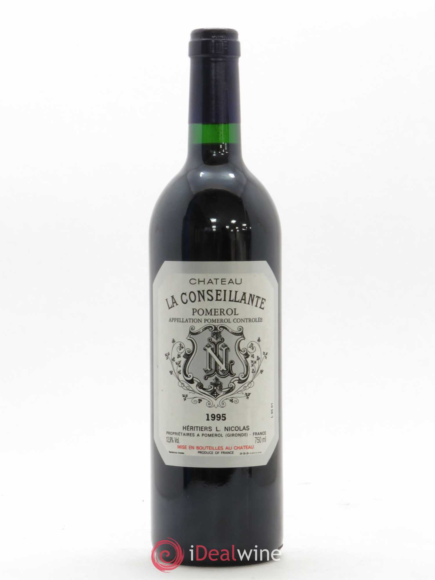 Château la Conseillante 1995 - Lot de 1 bouteille - 0