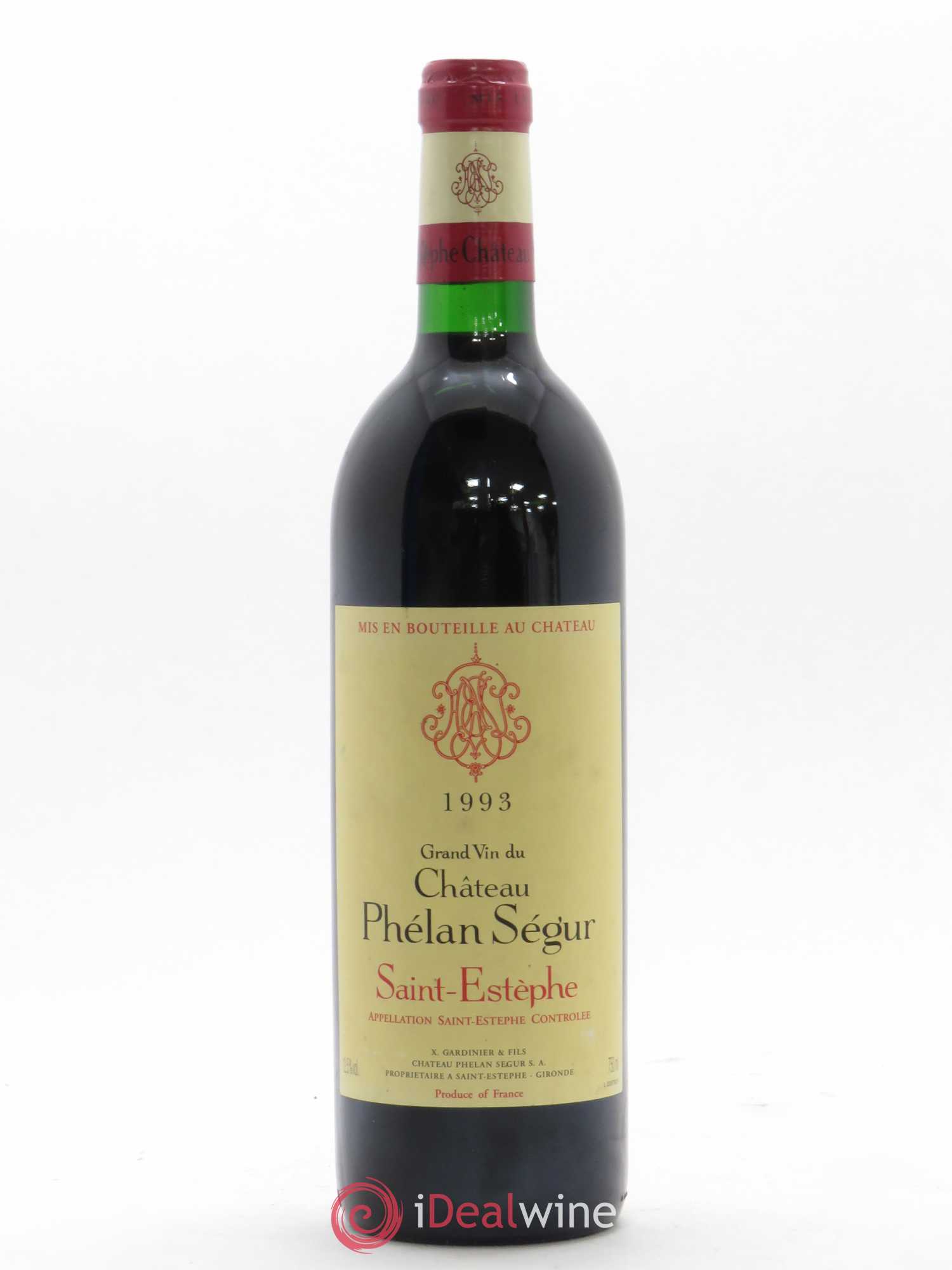 Château Phélan Ségur 1993 - Lot de 1 bouteille - 0