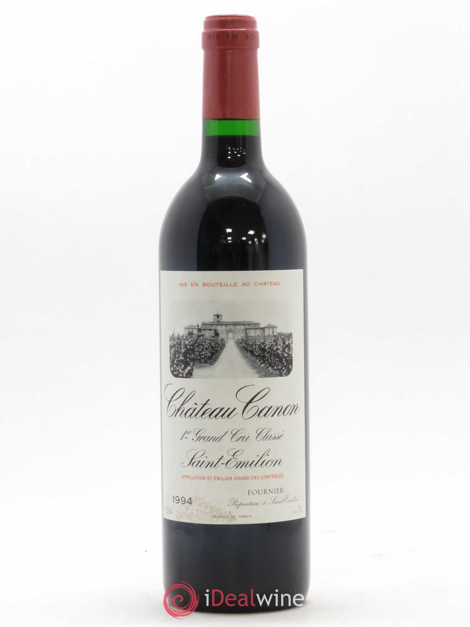 Château Canon 1er Grand Cru Classé B 1994 - Lot de 1 bouteille - 0