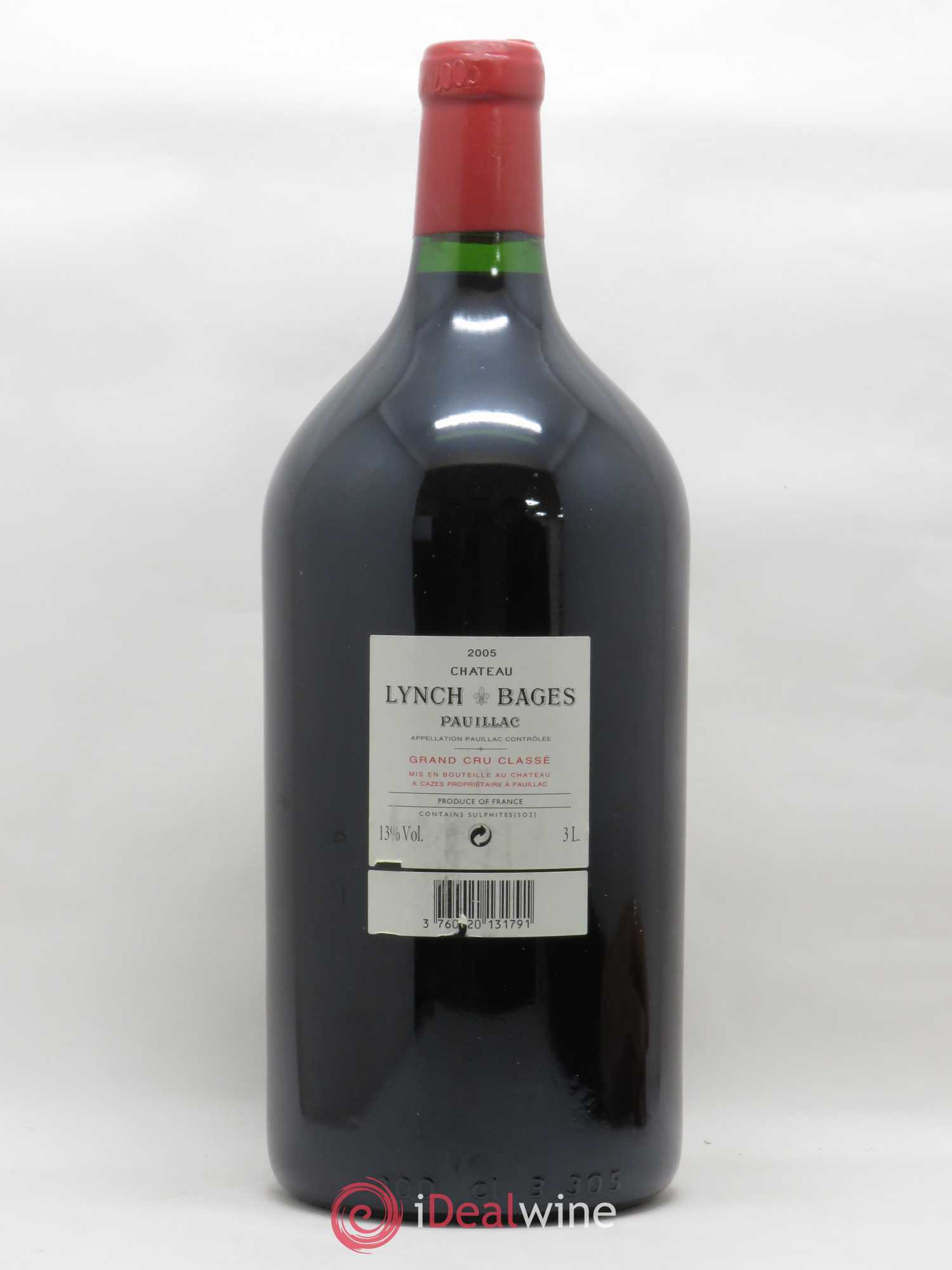 Château Lynch Bages 5ème Grand Cru Classé 2005 - Lot de 1 double magnum - 1