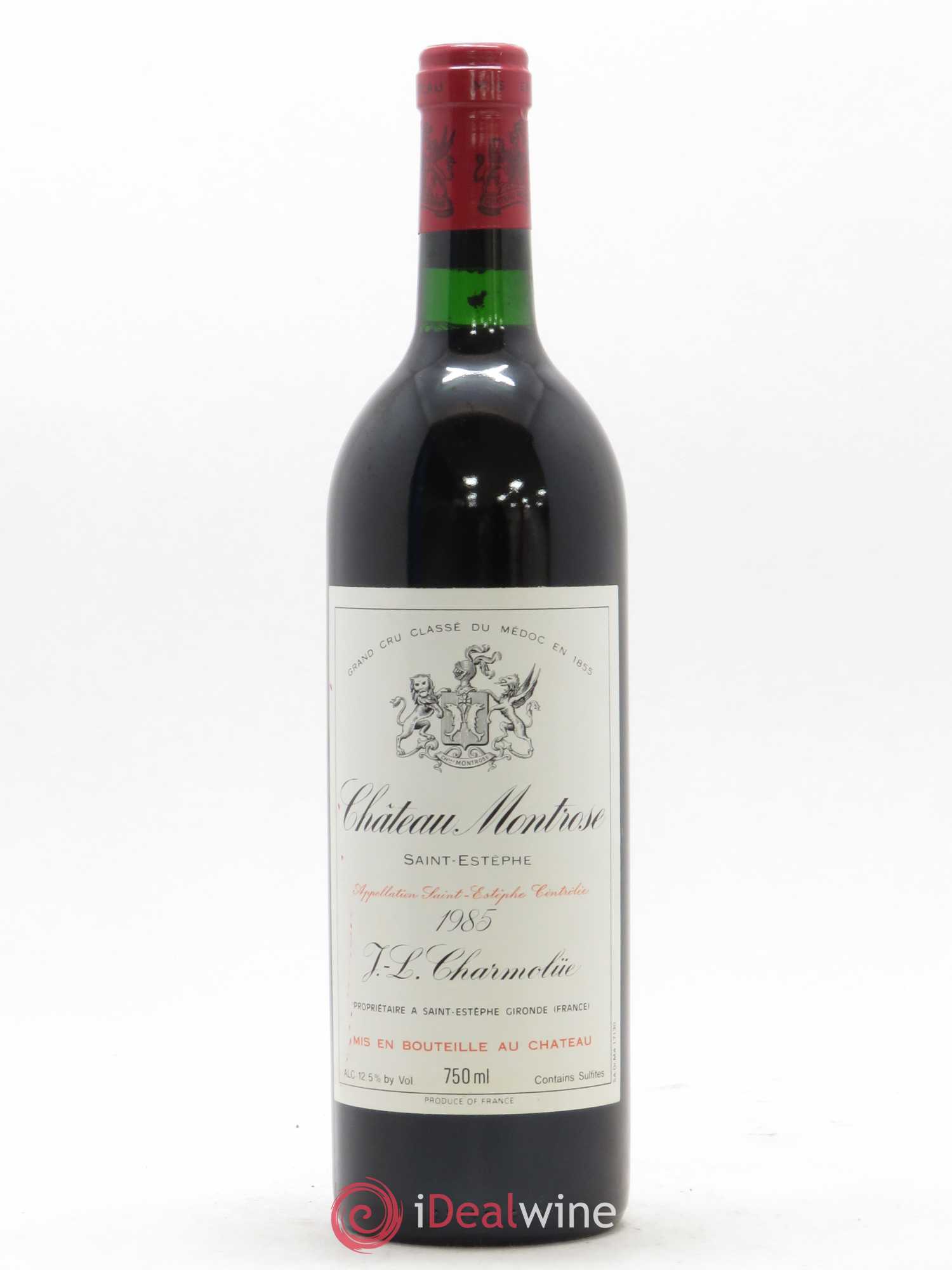 Château Montrose 2ème Grand Cru Classé 1985 - Lot de 1 bouteille - 0