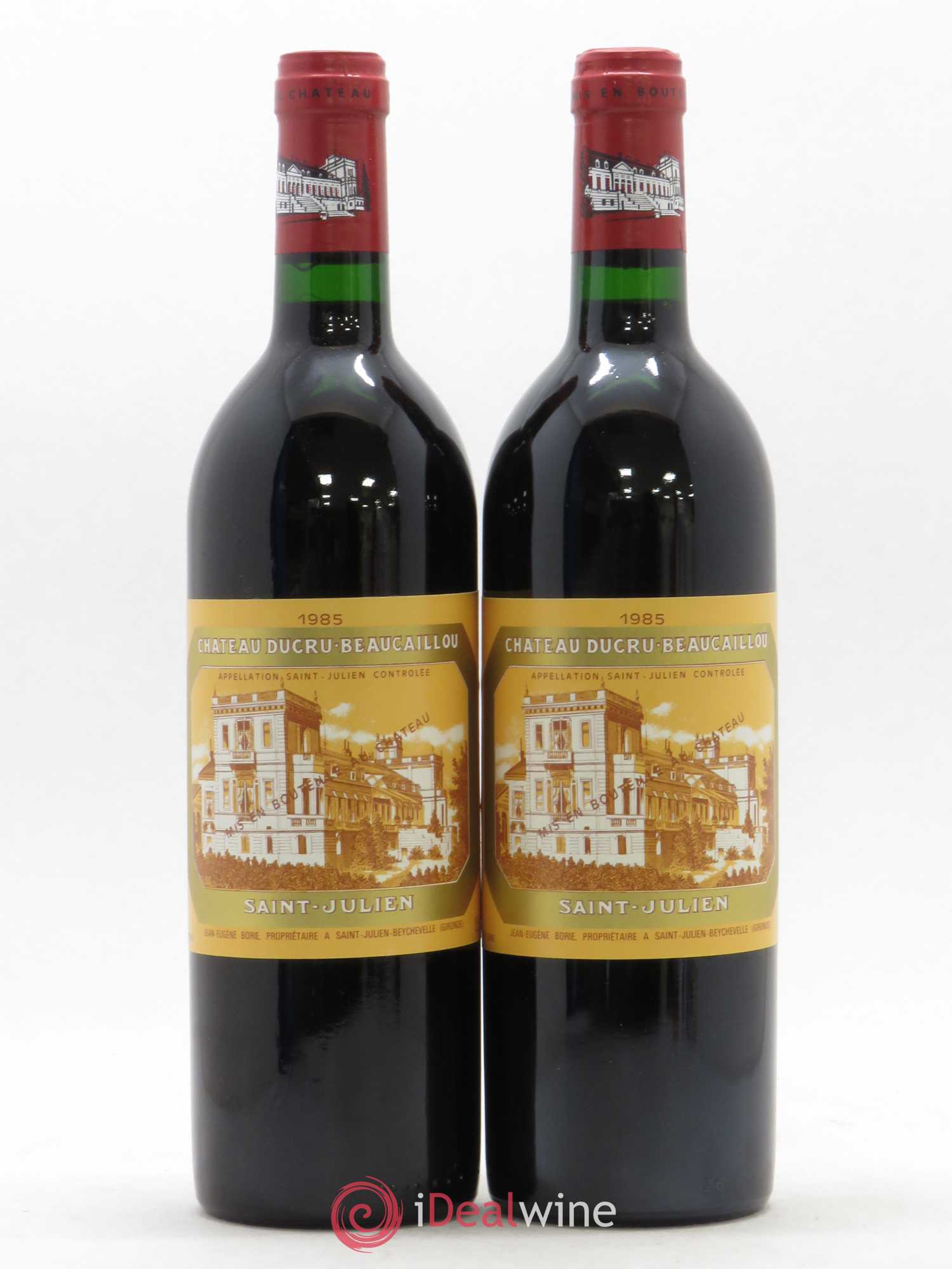Château Ducru Beaucaillou 2ème Grand Cru Classé 1985 - Lot de 2 bouteilles - 0