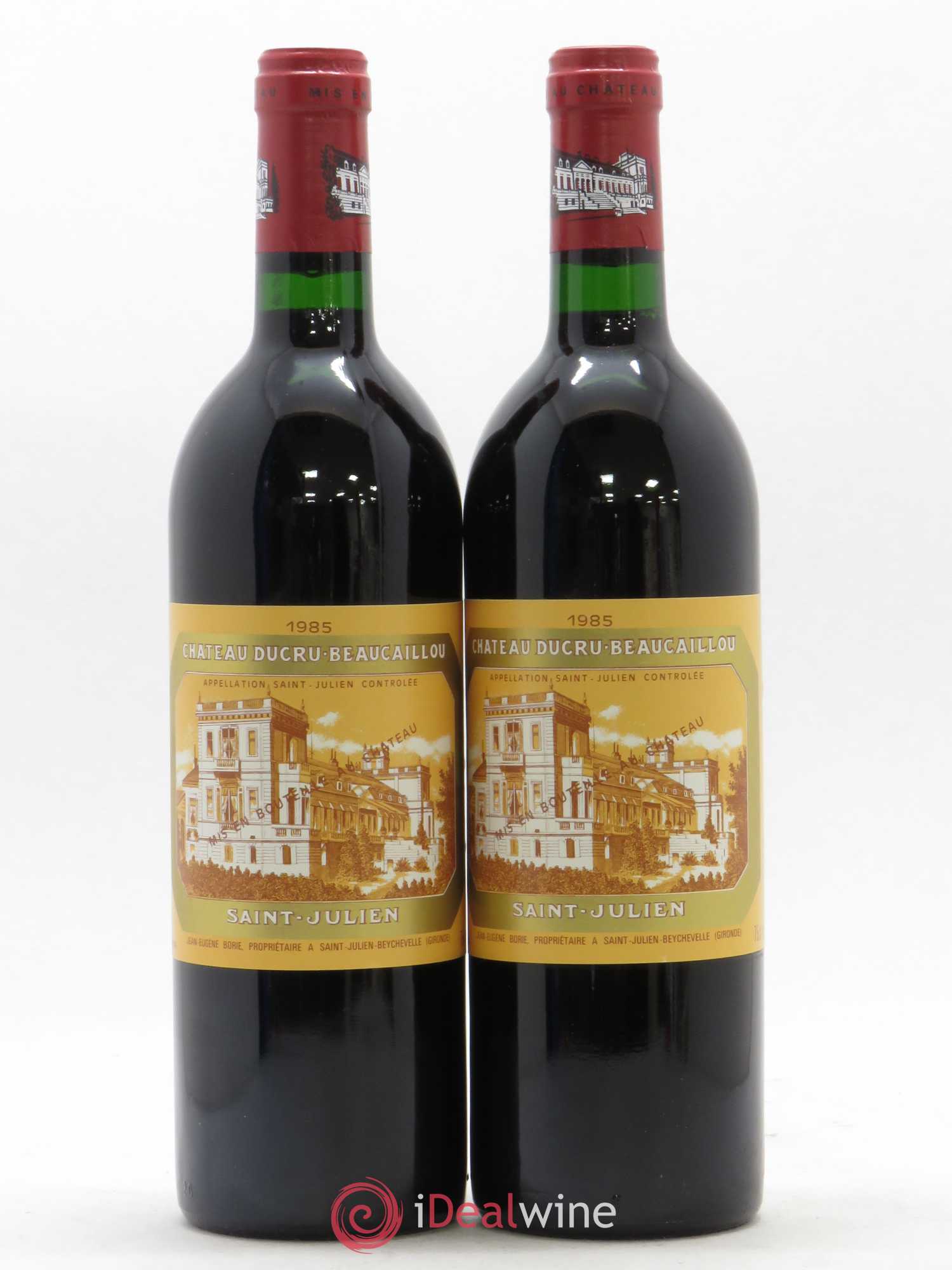 Château Ducru Beaucaillou 2ème Grand Cru Classé 1985 - Lot de 2 bouteilles - 0
