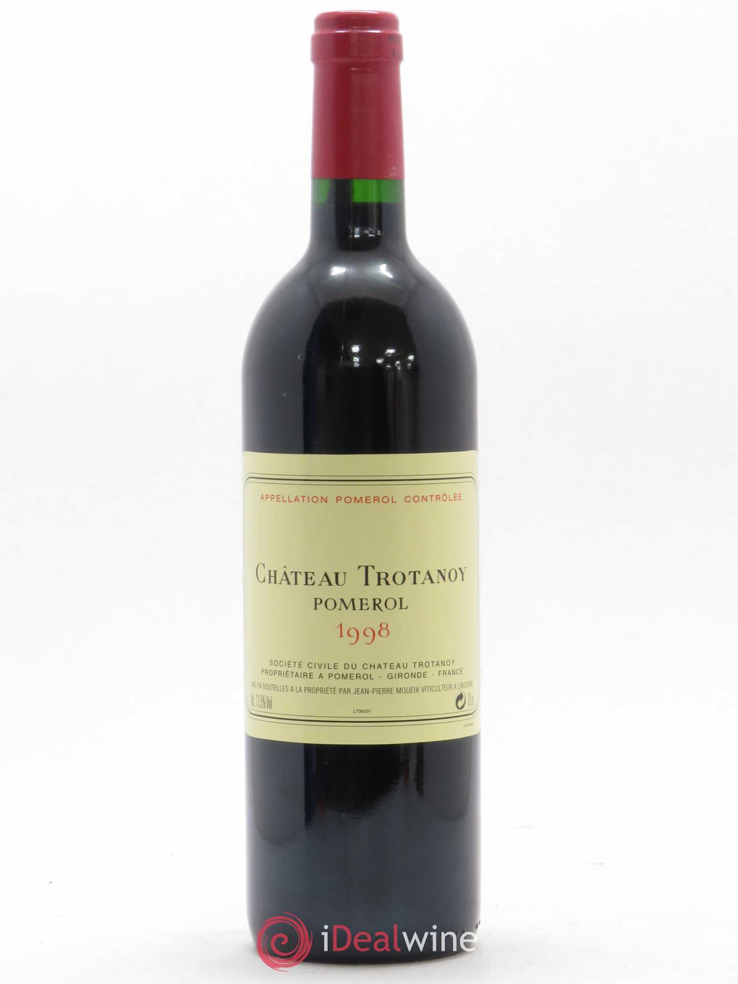 Château Trotanoy 1998 - Lot de 1 bouteille - 0