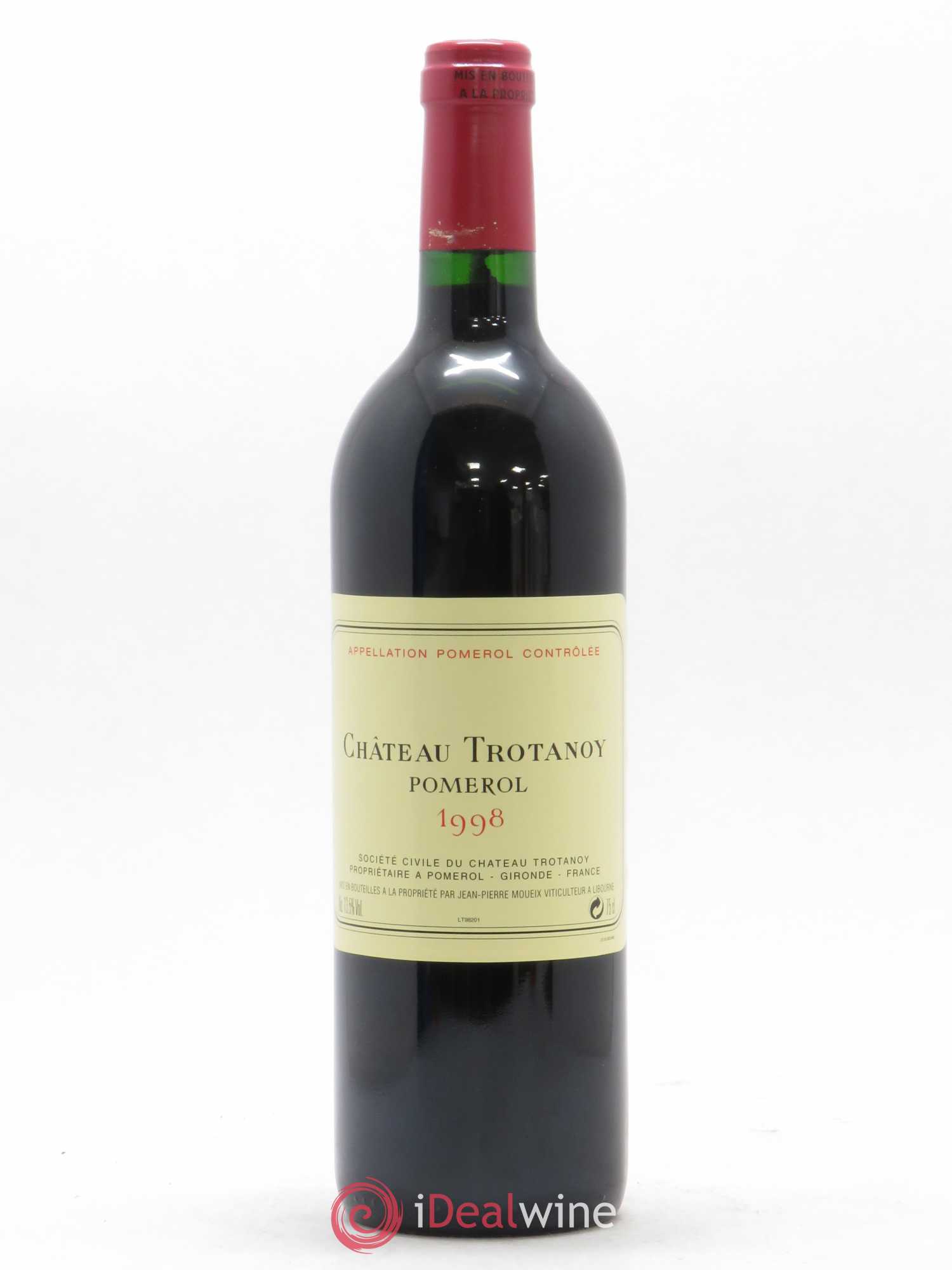 Château Trotanoy 1998 - Lot de 1 bouteille - 0