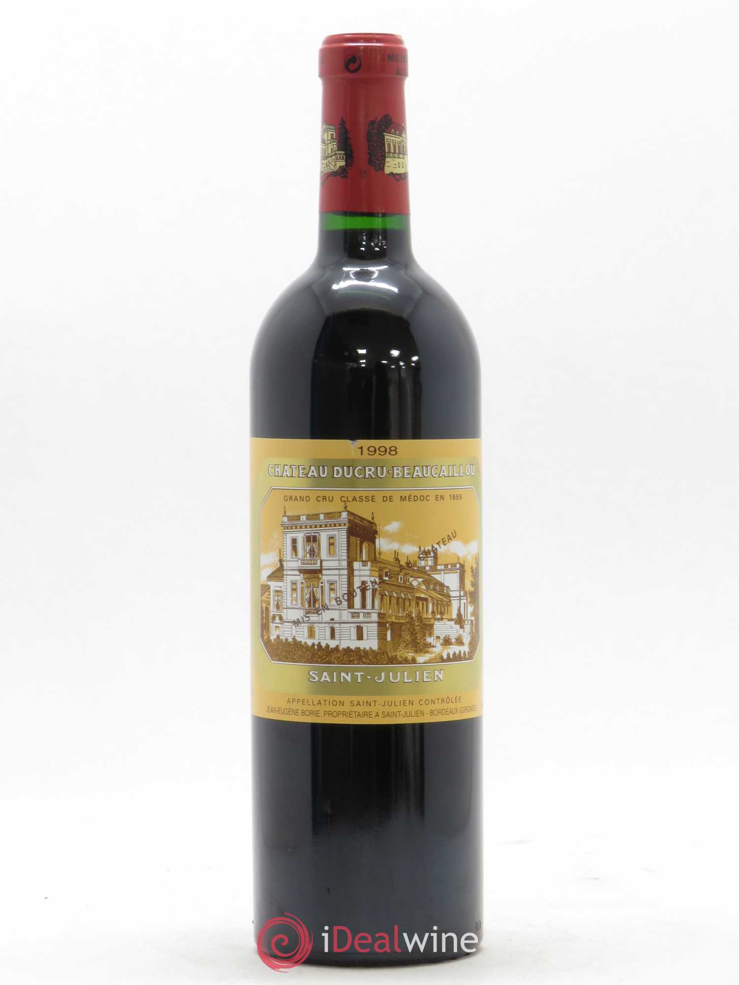 Château Ducru Beaucaillou 2ème Grand Cru Classé 1998 - Lot de 1 bouteille - 0