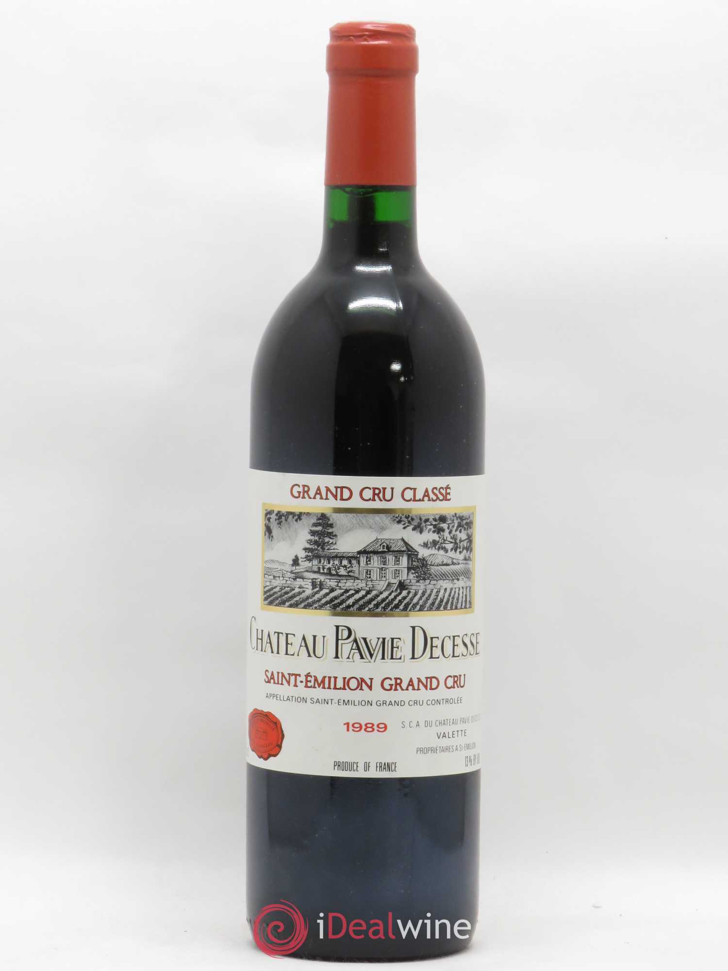Buy Château Pavie Decesse Grand Cru Classé 1989 (lot: B2162189-8267)