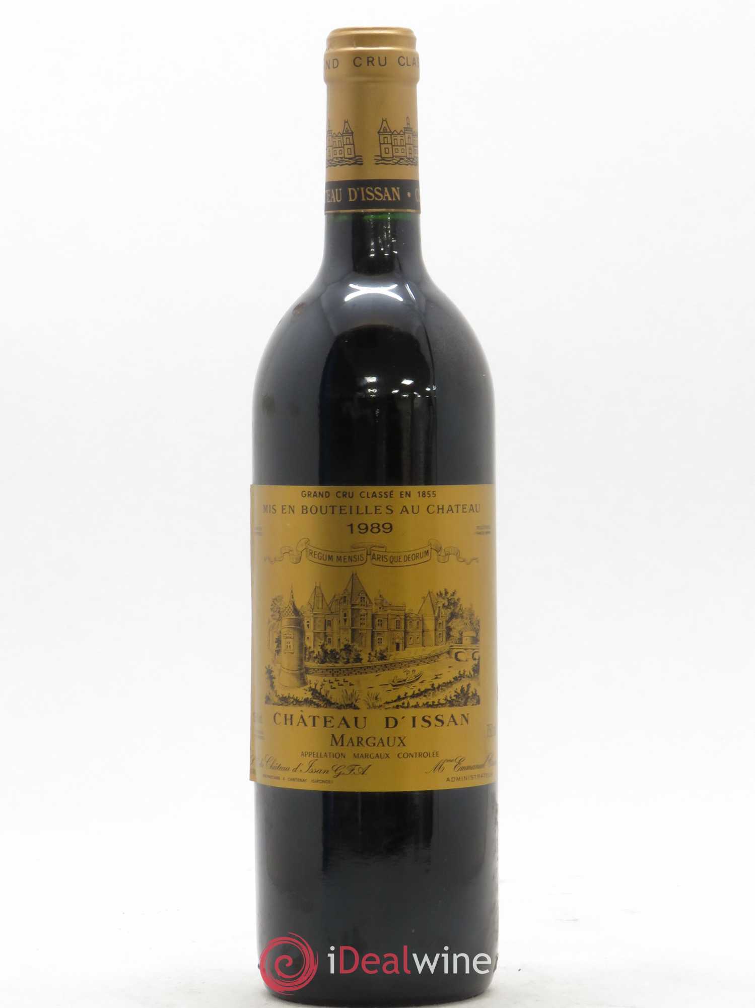 Château d'Issan 3ème Grand Cru Classé 1989 - Lot de 1 bouteille - 0