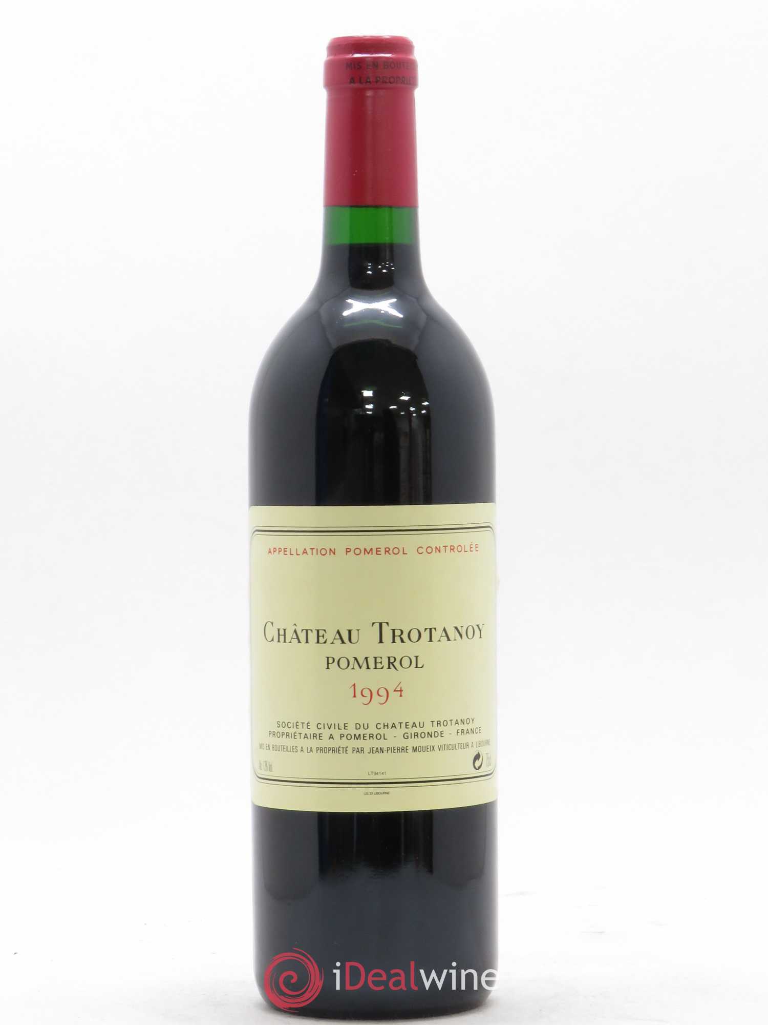 Château Trotanoy 1994 - Lot de 1 bouteille - 0