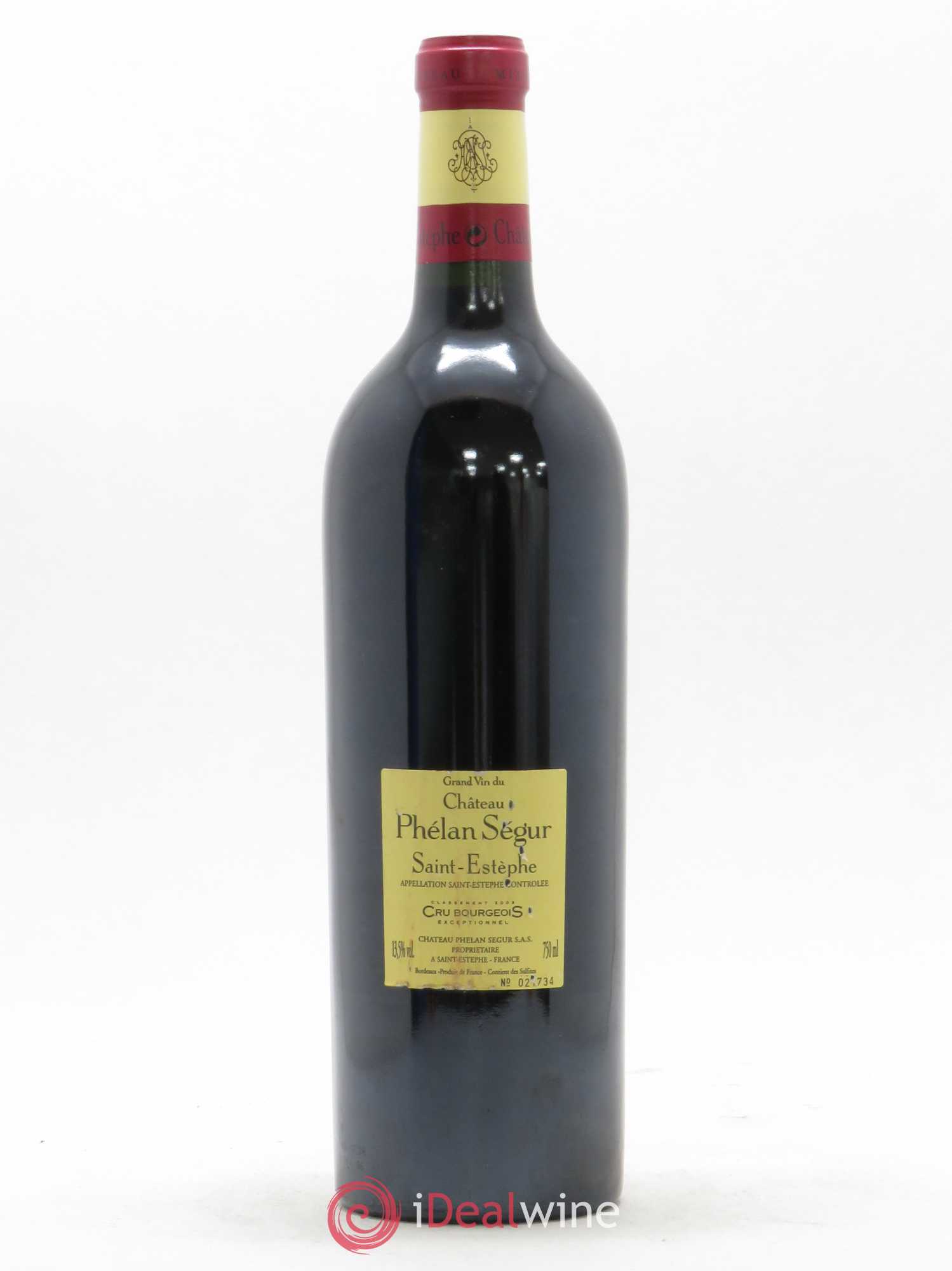 Château Phélan Ségur 2003 - Posten von 1 Flasche - 1