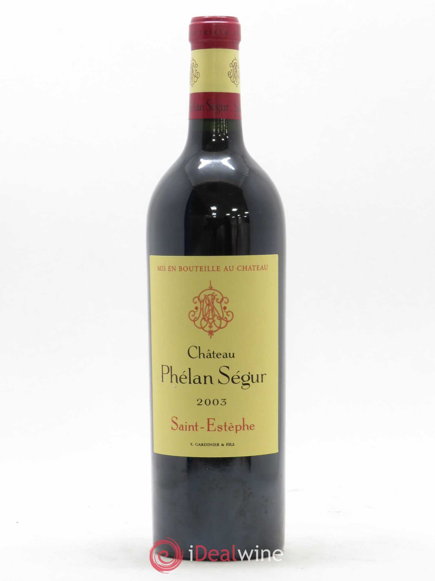 Château Phélan Ségur 2003 - Posten von 1 Flasche - 0
