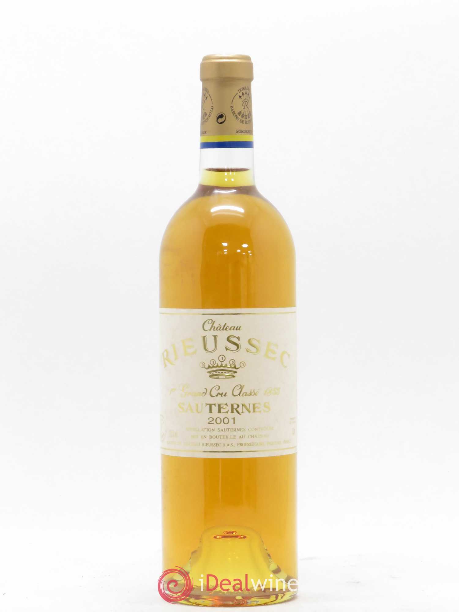 Château Rieussec 1er Grand Cru Classé 2001 - Posten von 1 Flasche - 0