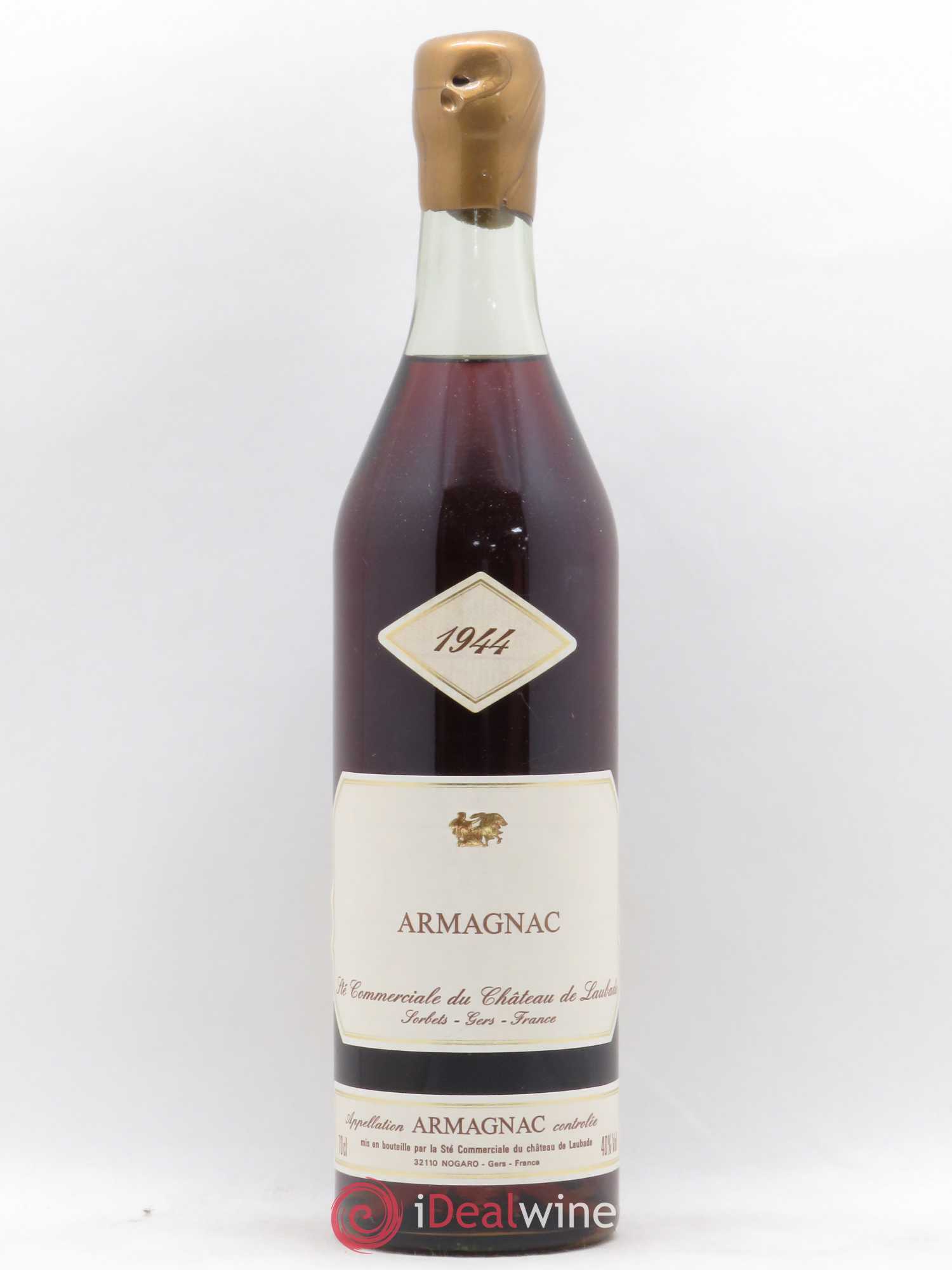 Armagnac Laubade 1944 - Posten von 1 Flasche - 0