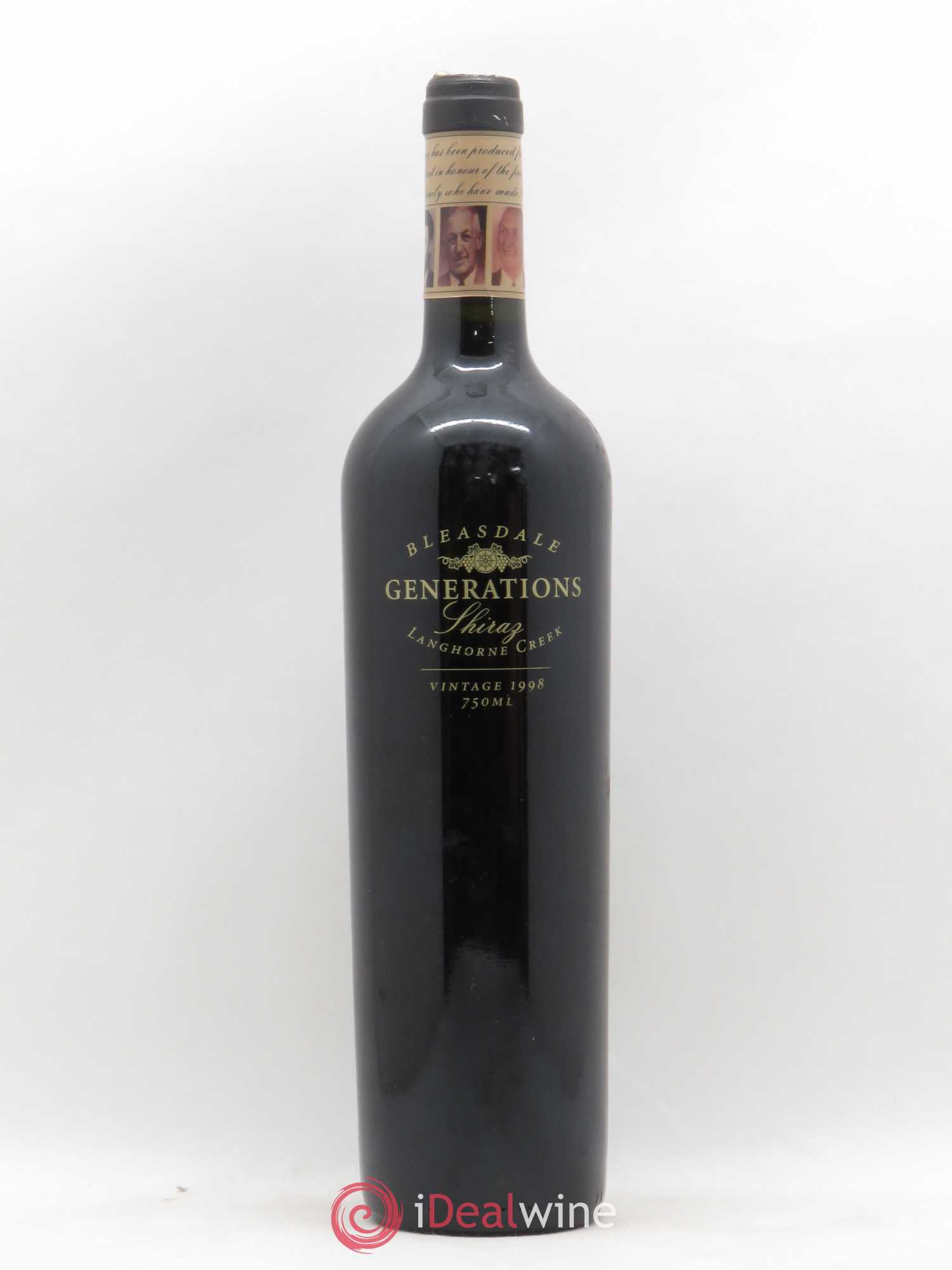 Australie Bleasdale Generations Shiraz 1998 - Posten von 1 Flasche - 0