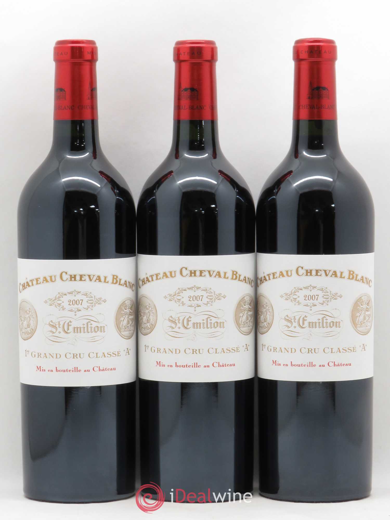 Château Cheval Blanc 1er Grand Cru Classé A 2007 - Lot of 6 bottles - 1