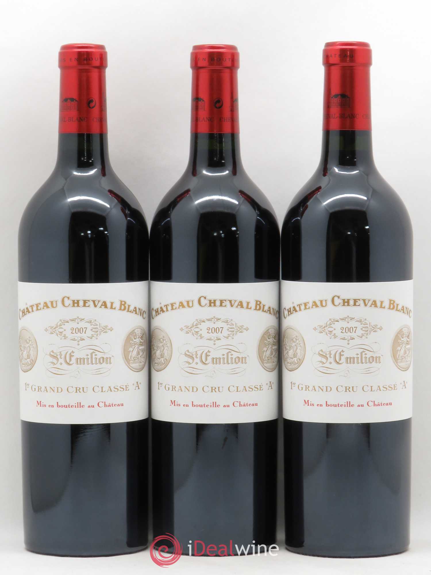 Château Cheval Blanc 1er Grand Cru Classé A 2007 - Lot of 6 bottles - 3