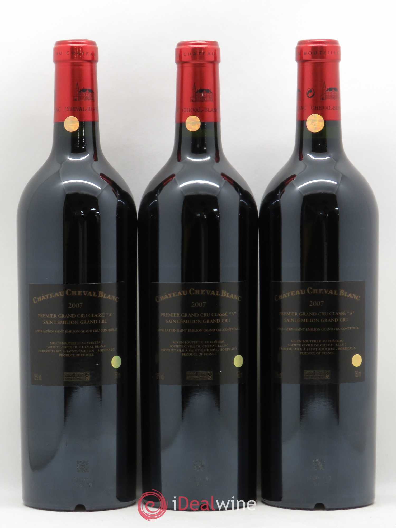 Château Cheval Blanc 1er Grand Cru Classé A 2007 - Lot of 6 bottles - 4