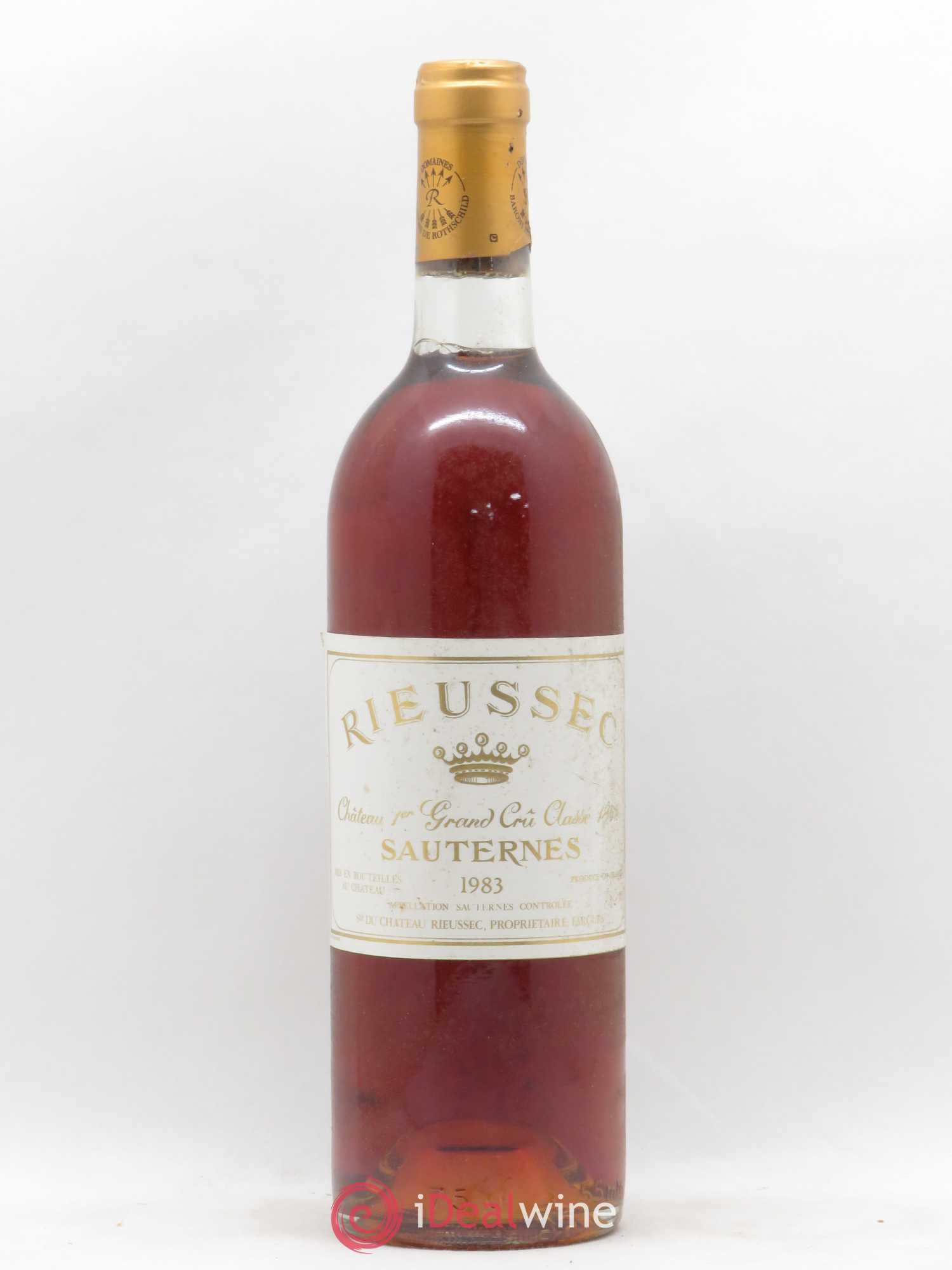 Château Rieussec 1er Grand Cru Classé 1983 - Posten von 1 Flasche - 0