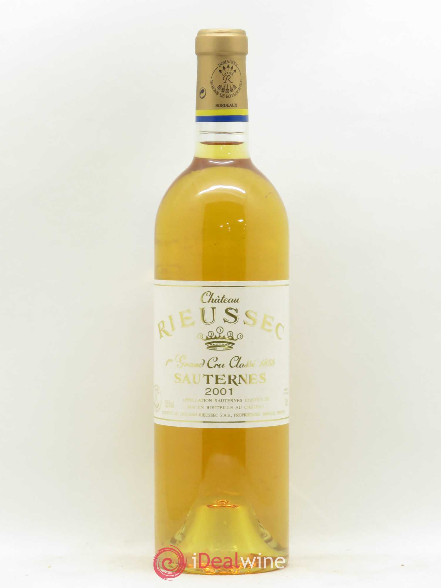 Château Rieussec 1er Grand Cru Classé 2001 - Posten von 1 Flasche - 0