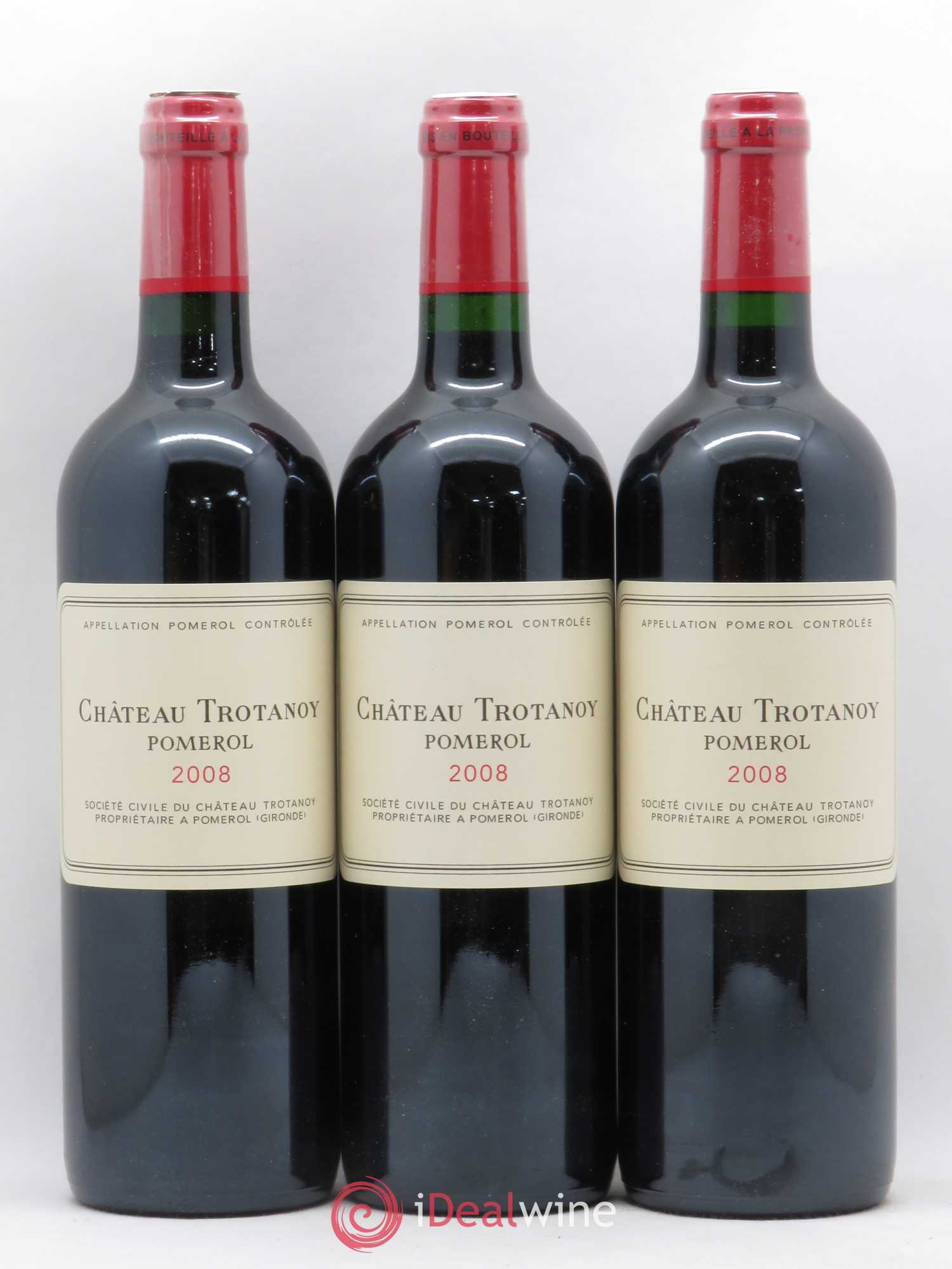 Château Trotanoy 2008 - Lot de 6 bouteilles - 1