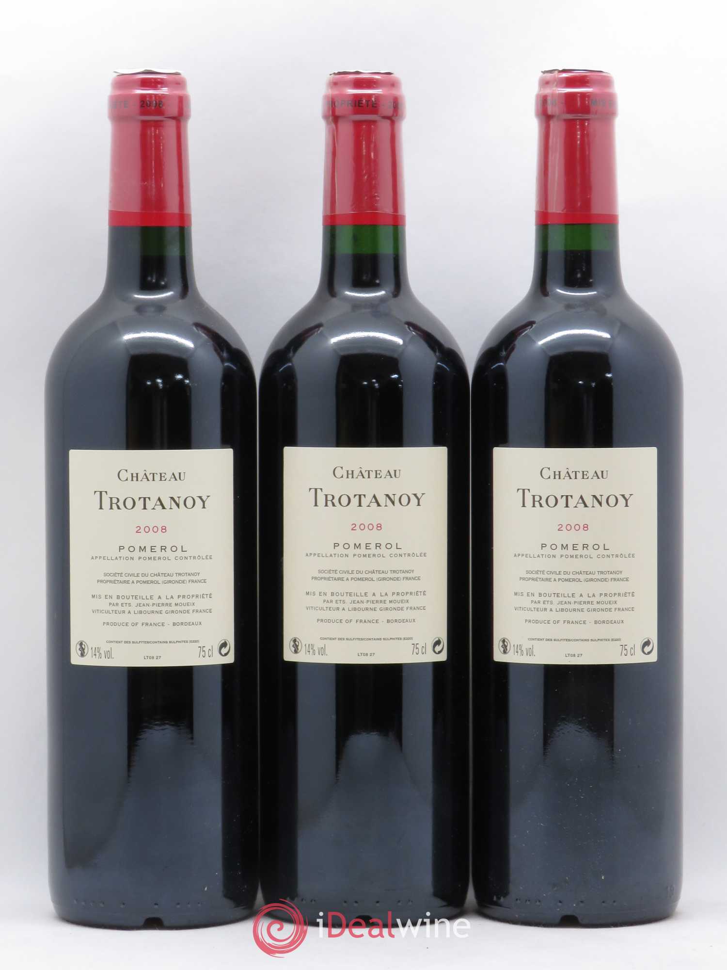 Château Trotanoy 2008 - Lot de 6 bouteilles - 2