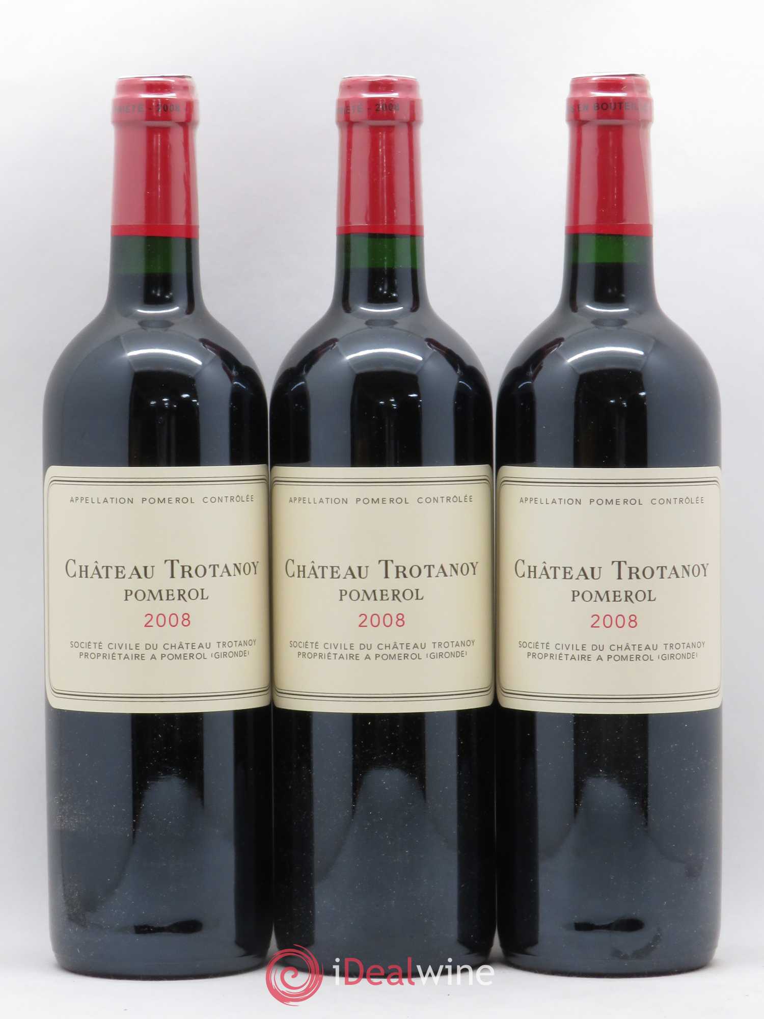 Château Trotanoy 2008 - Lot de 6 bouteilles - 3