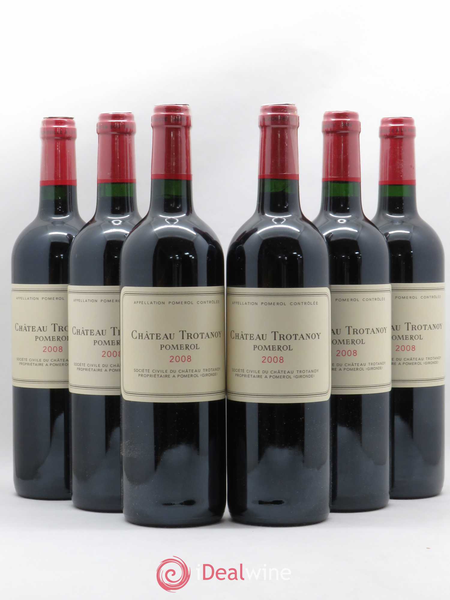 Château Trotanoy 2008 - Lot de 6 bouteilles - 0