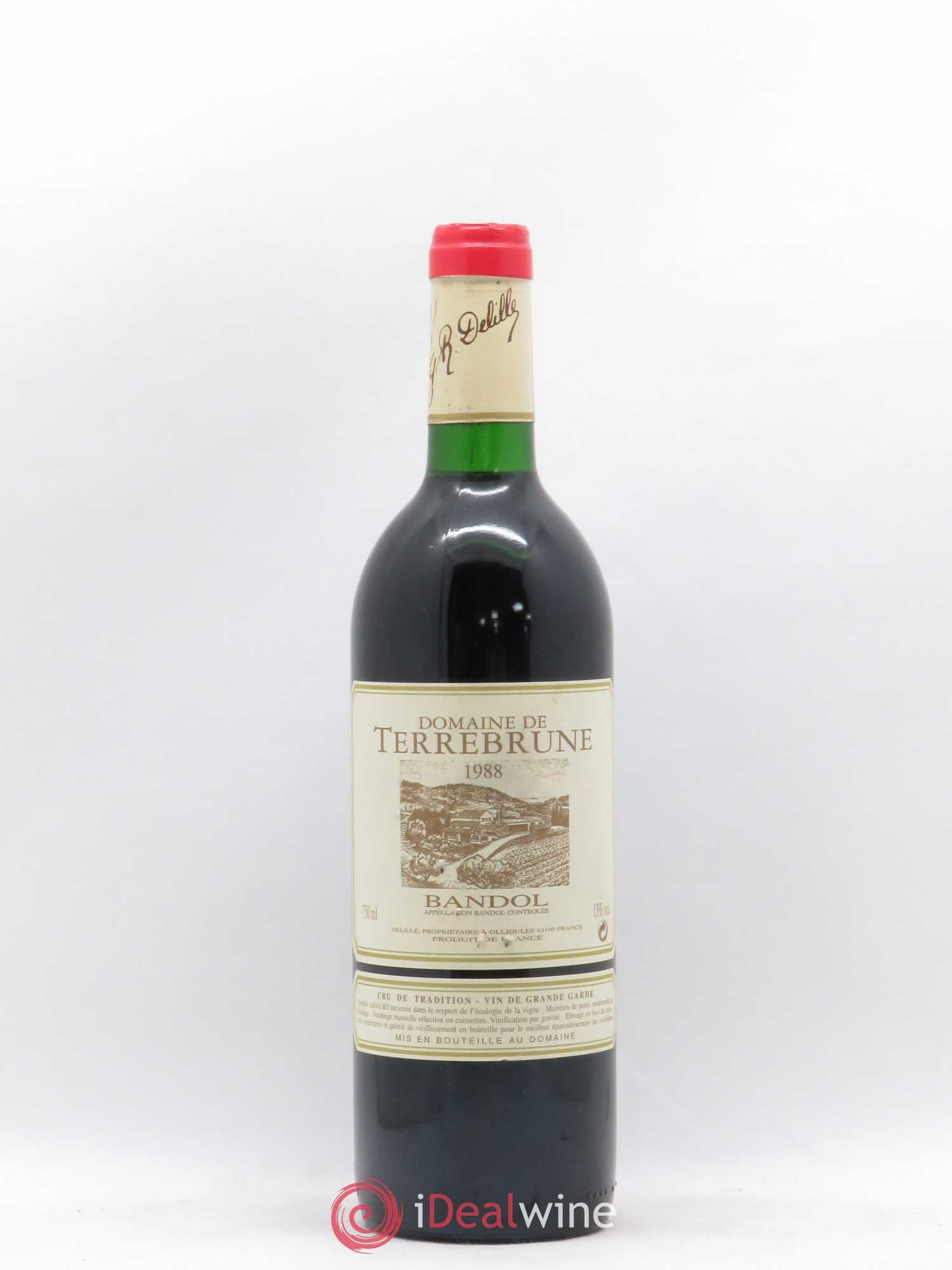 Bandol Domaine De Terrebrune 1988 - Lot de 1 bouteille - 0