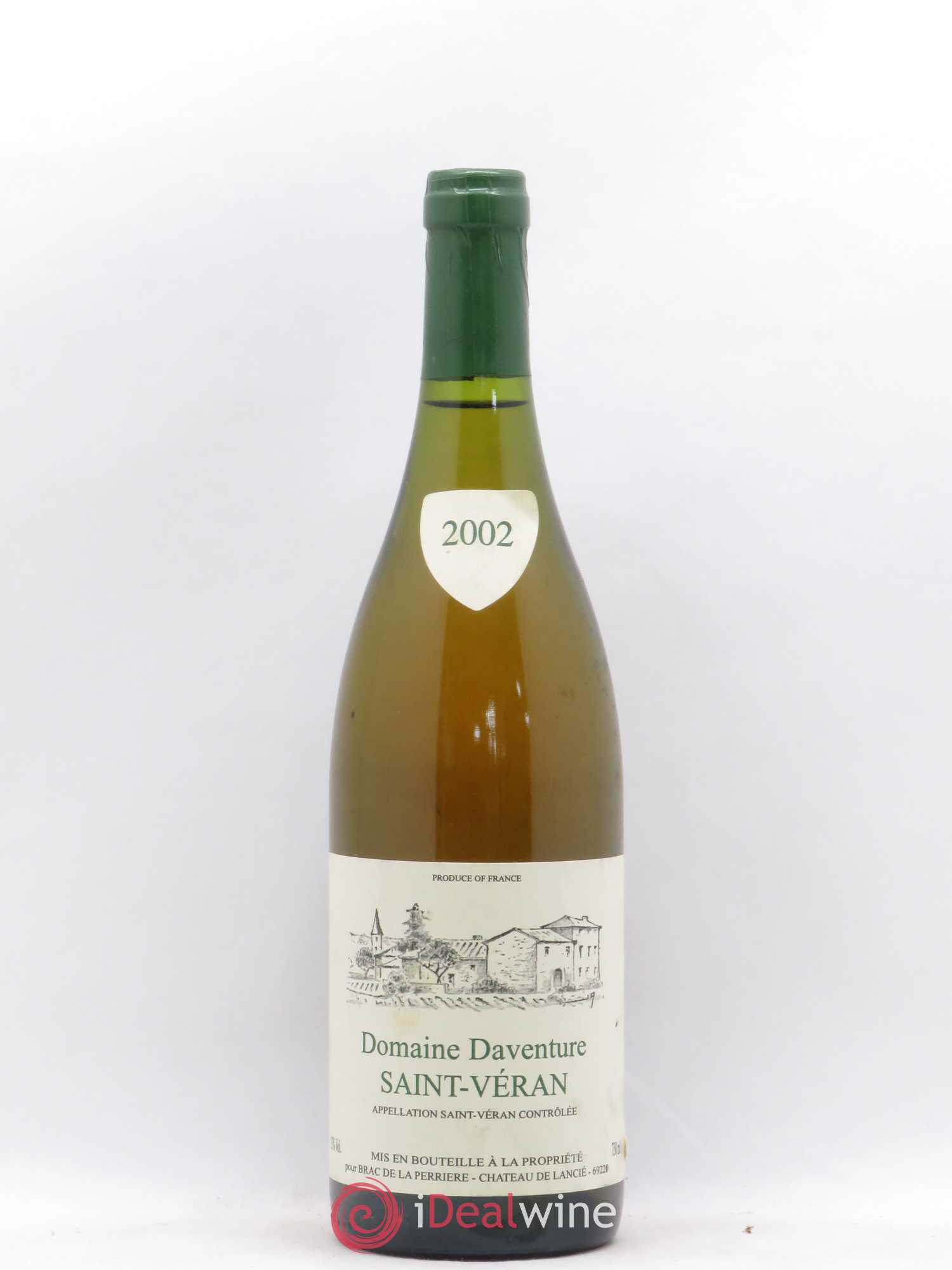 Saint-Véran Domaine Daventure 2002 - Posten von 1 Flasche - 0