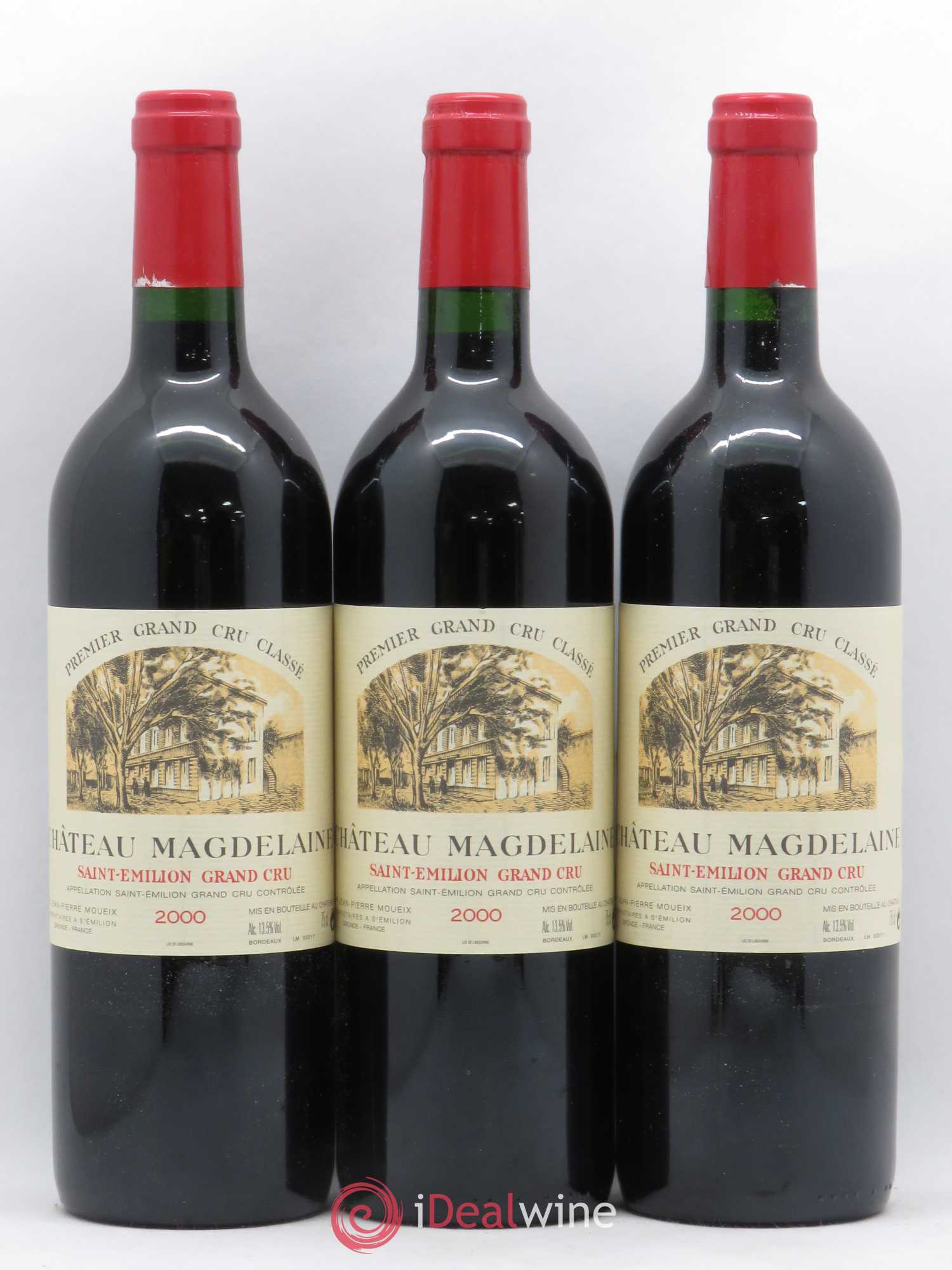 Château Magdelaine 2000 - Lot de 6 bouteilles - 1