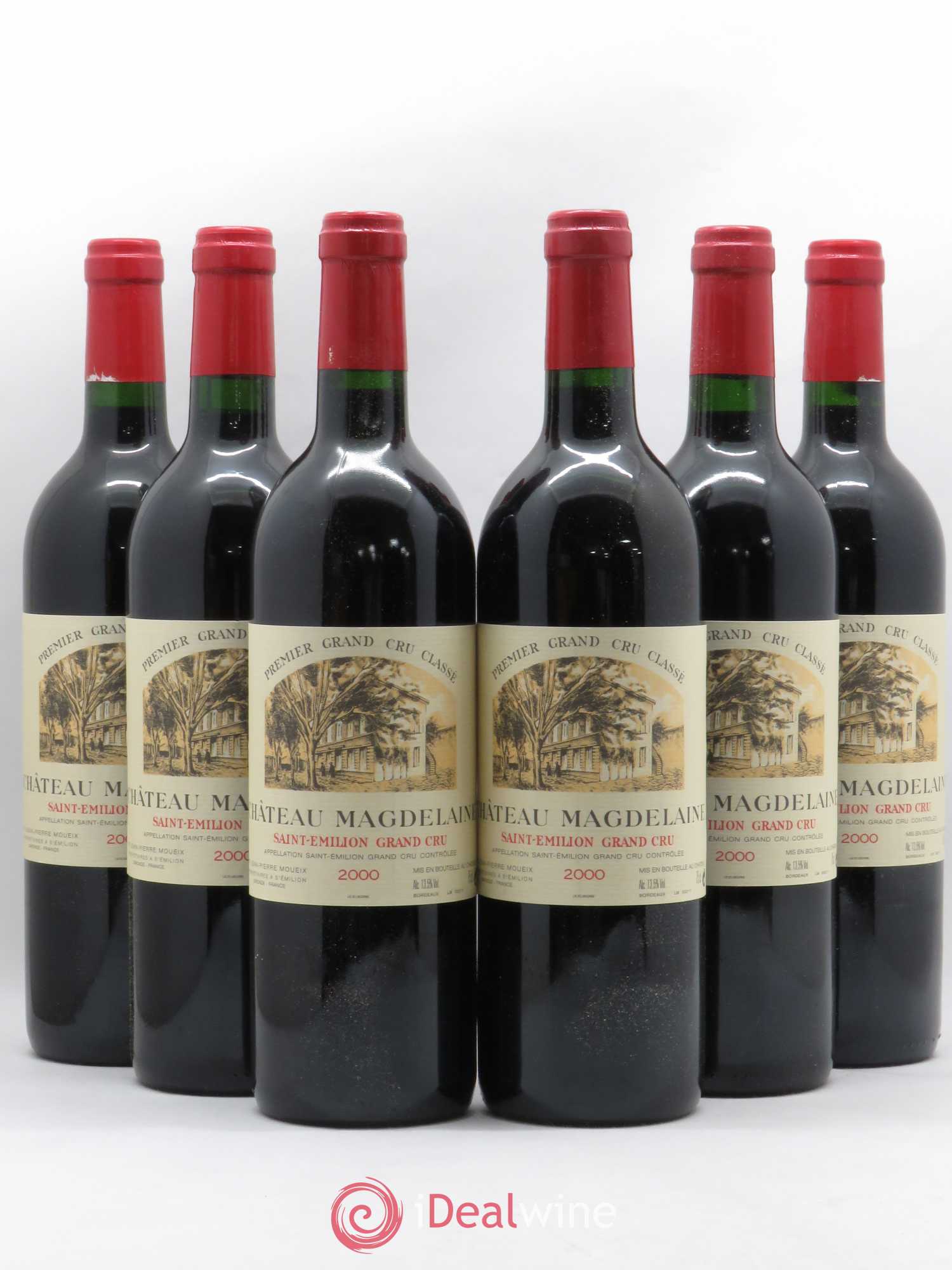 Château Magdelaine 2000 - Lot de 6 bouteilles - 0